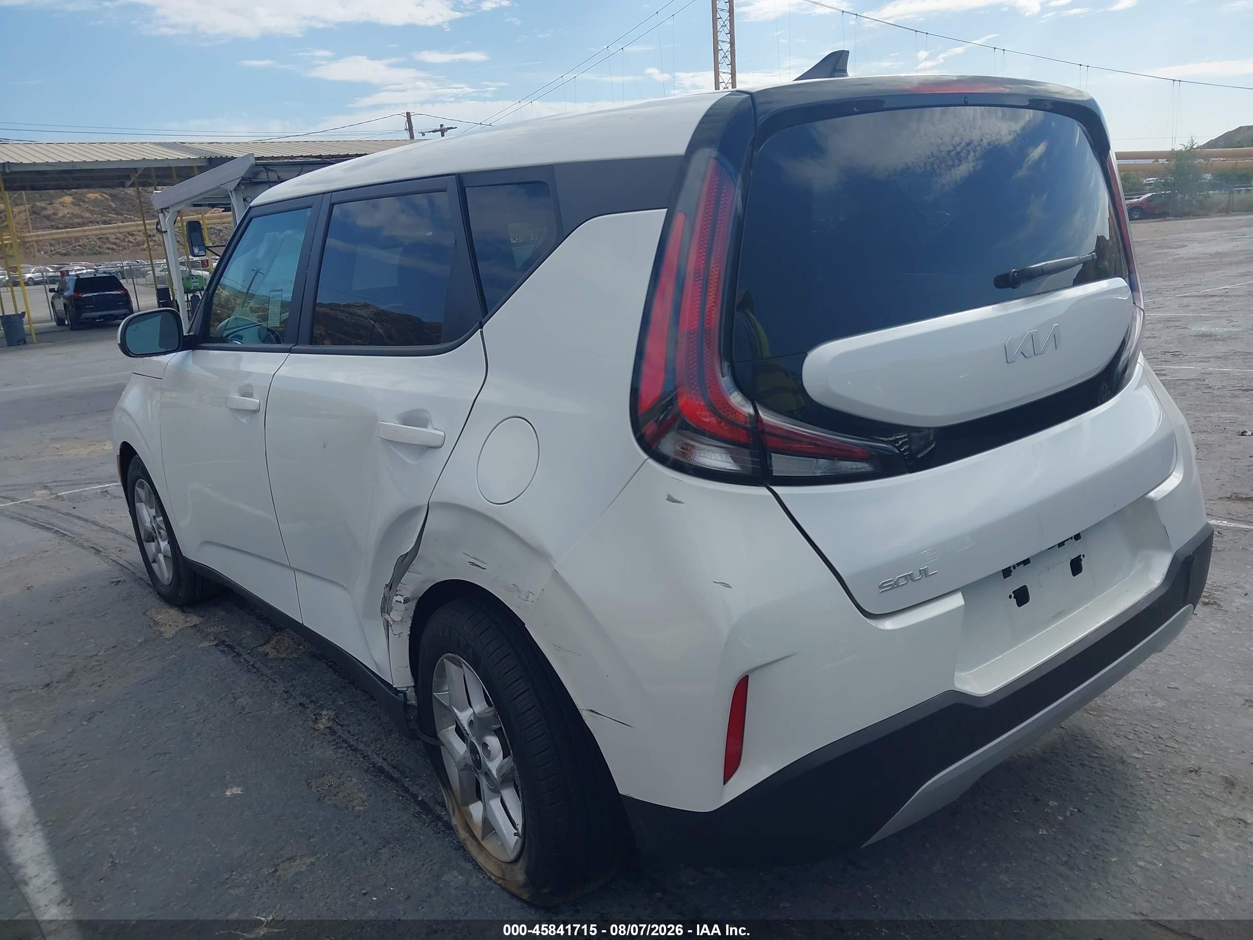 2024 Kia Soul VIN KNDJ23AU3R7230024 IAAI salvage auction — Rear End, Salvage (California), sold $3,200 on 2026-09-25 (photo 3)