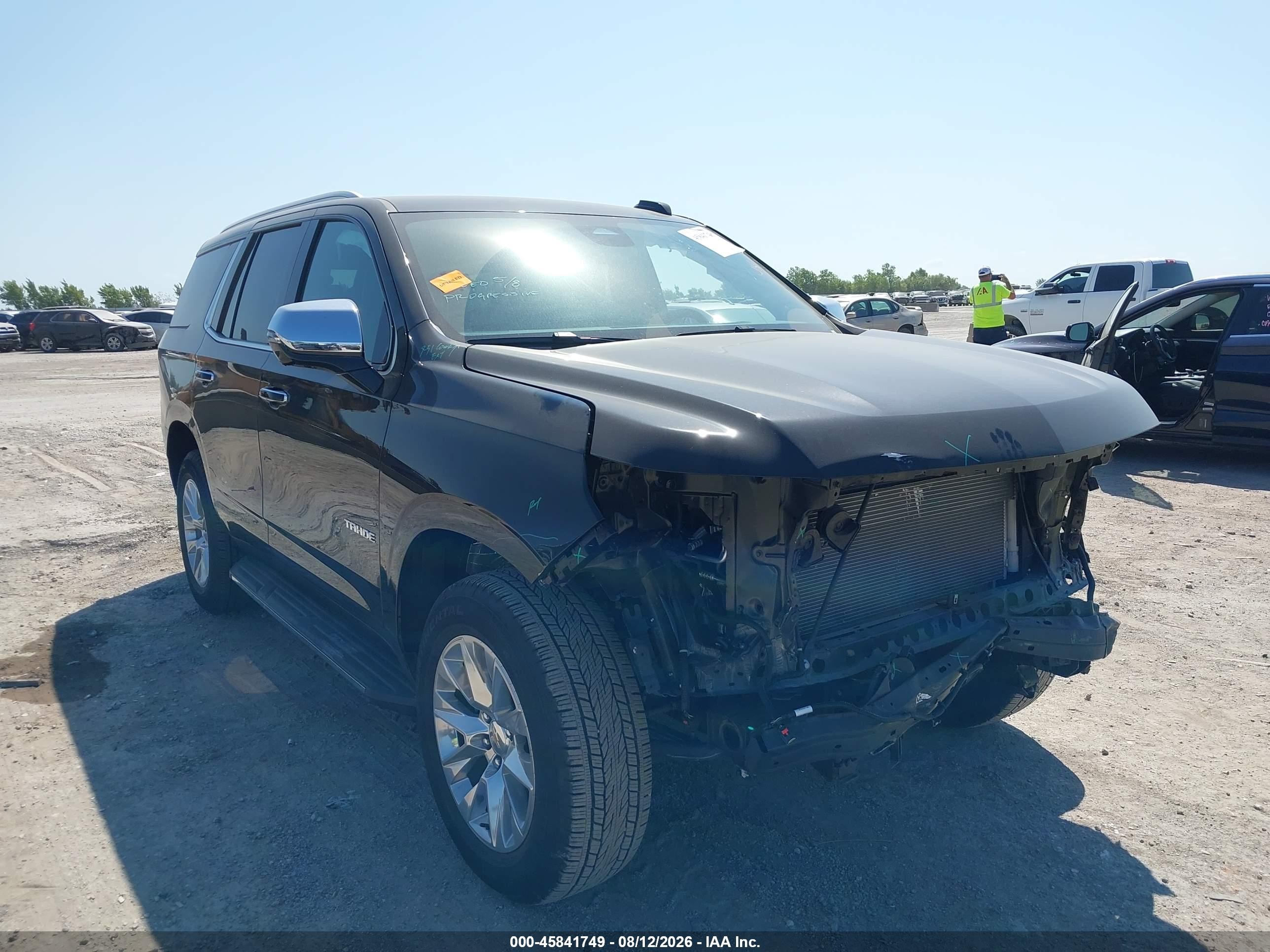 2025 Chevrolet Tahoe VIN 1GNS5SRD1SR350741 — IAAI salvage auction photo