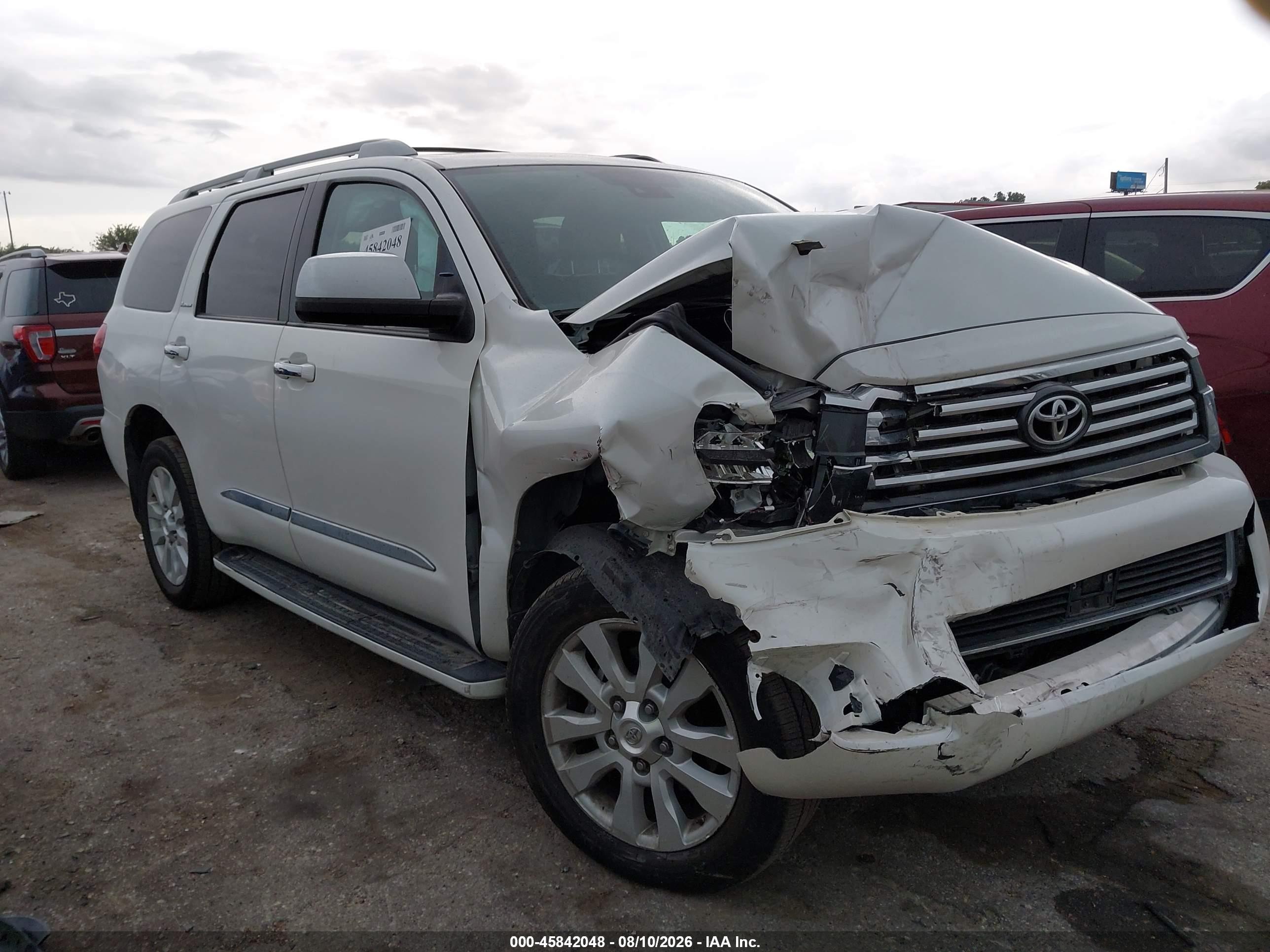 2021 Toyota Sequoia VIN 5TDGY5B13MS181477 — IAAI salvage auction photo