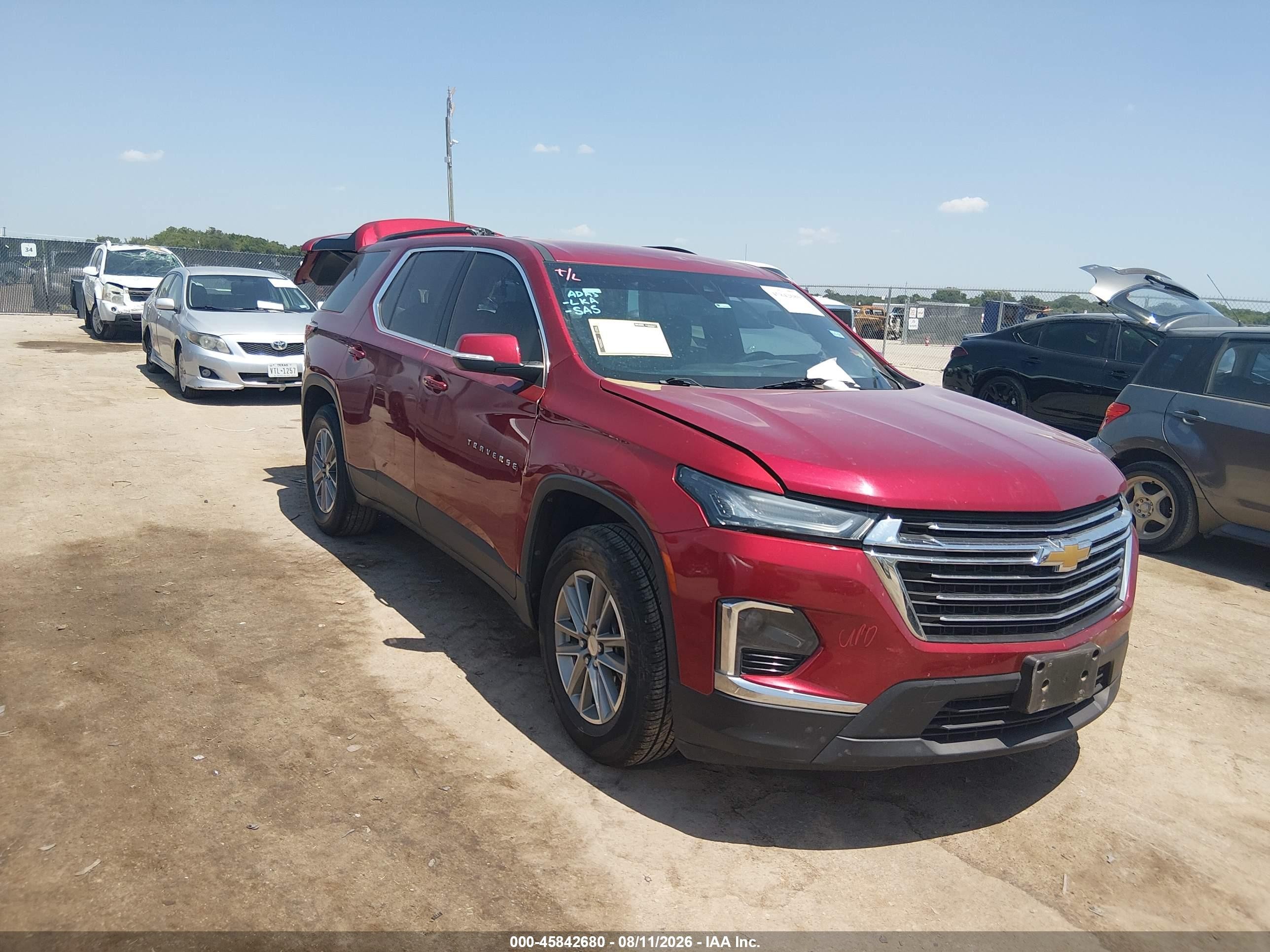 2023 Chevrolet Traverse VIN 1GNERGKW9PJ162498 — IAAI salvage auction photo
