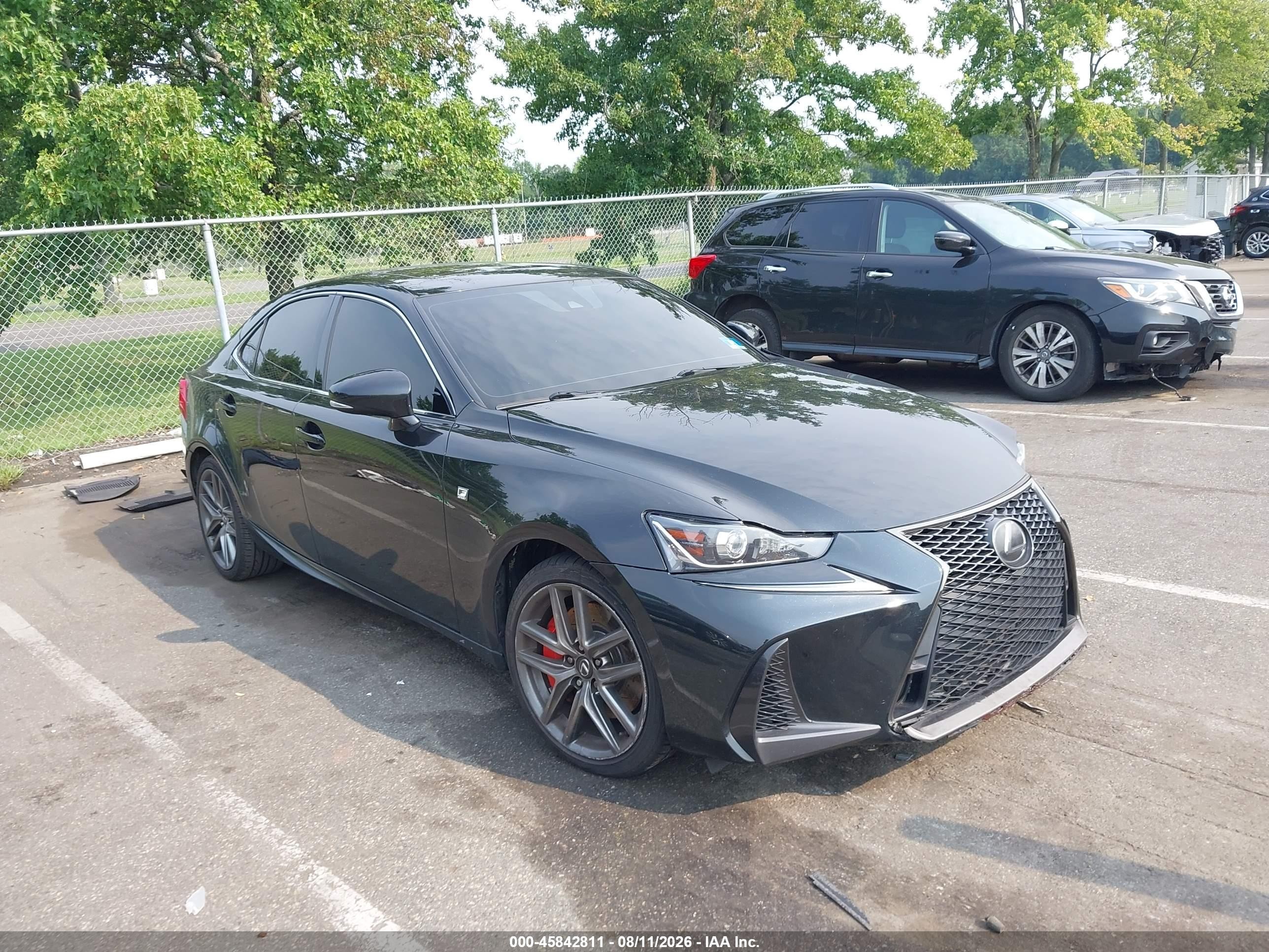2020 Lexus IS 350 VIN JTHGZ1E25L5017855 — IAAI salvage auction photo