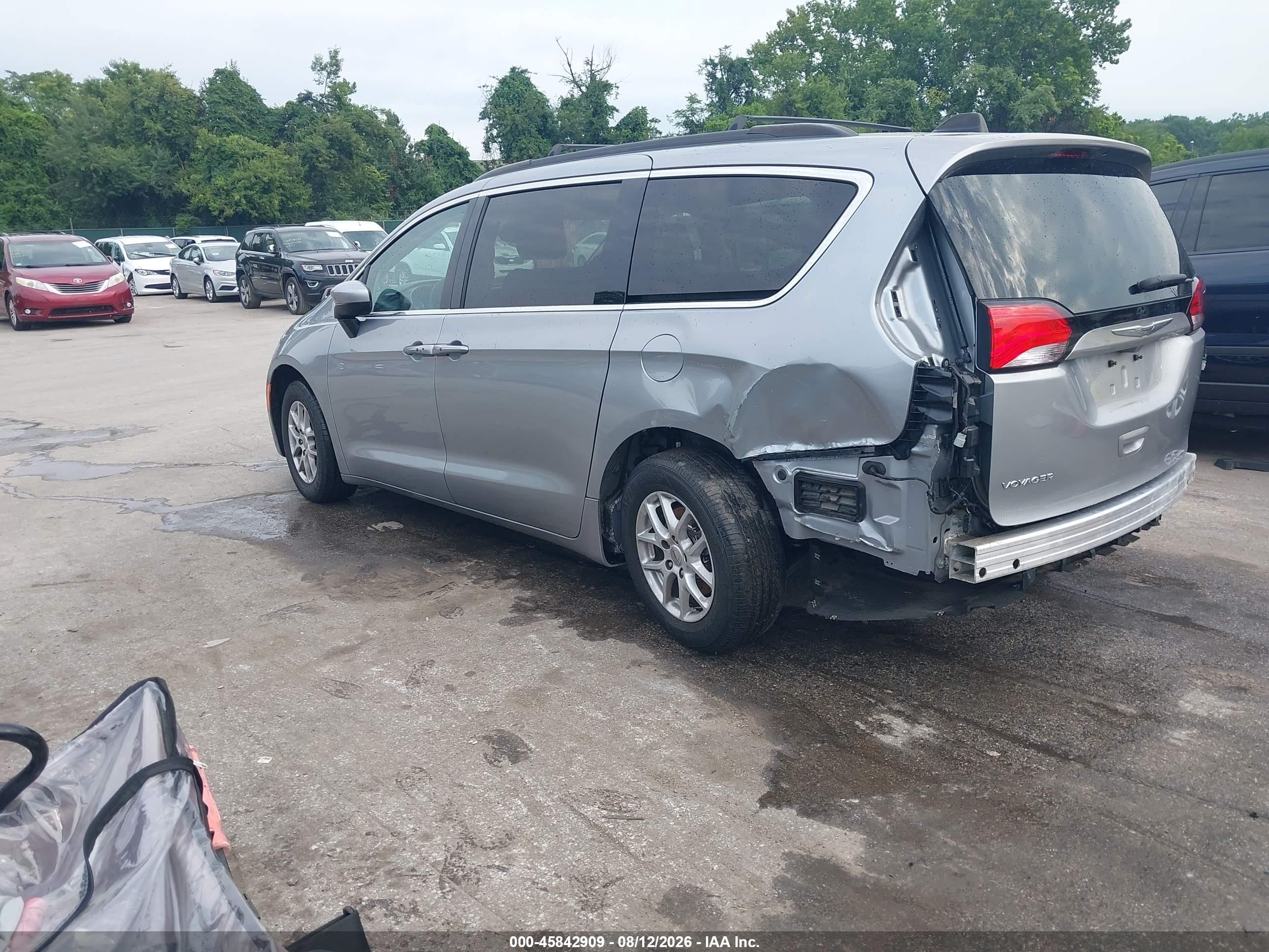 2021 Chrysler Voyager VIN 2C4RC1DG6MR533669 IAAI salvage auction — Rear End, Salvage - 75% Or Less (Maryland), sold $2,100 on 2026-09-19 (photo 3)