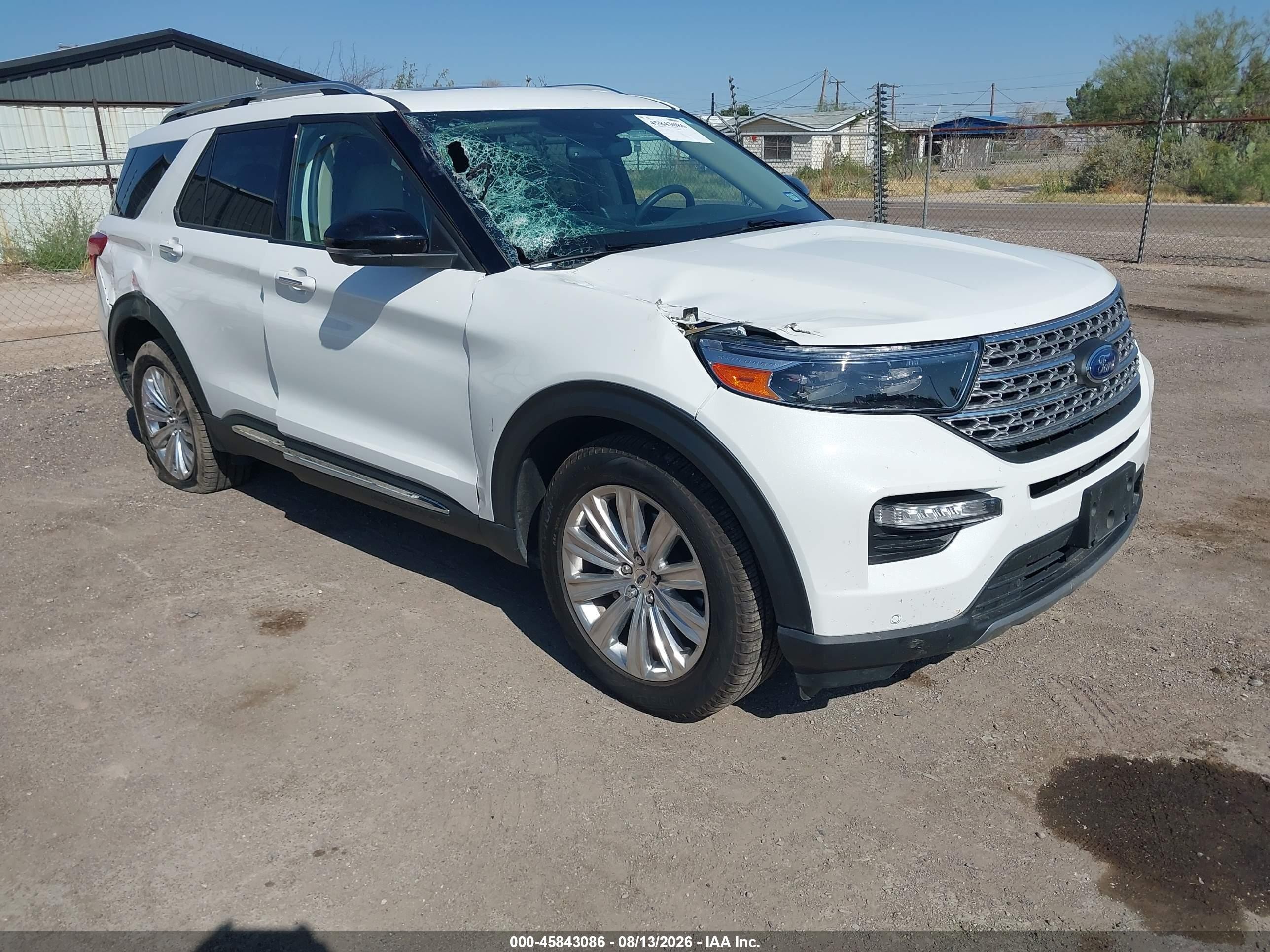 2023 Ford Explorer VIN 1FMSK7FH7PGA27895 — IAAI salvage auction photo