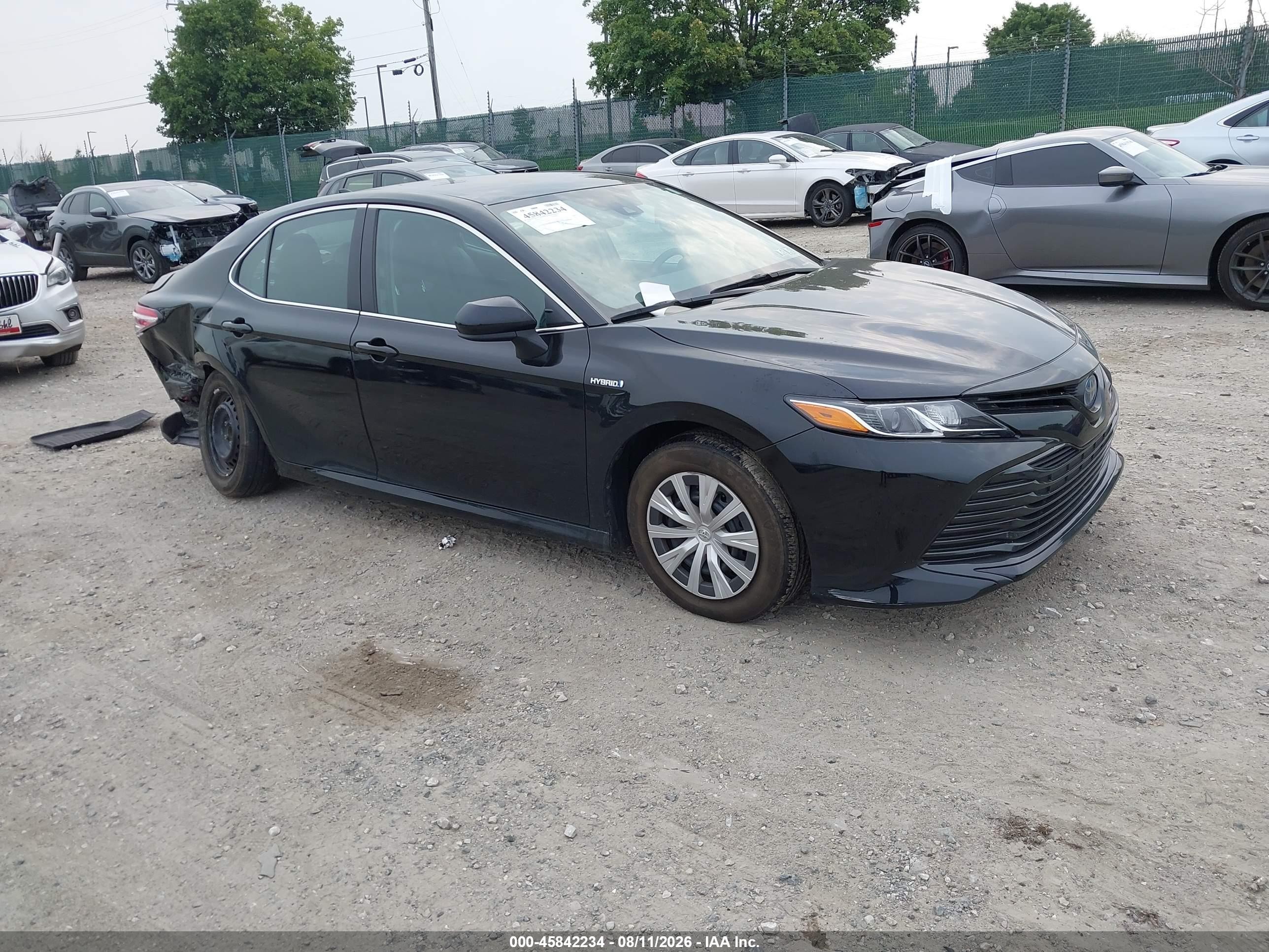 2020 Toyota Camry VIN 4T1C31AK0LU522176 — IAAI salvage auction photo