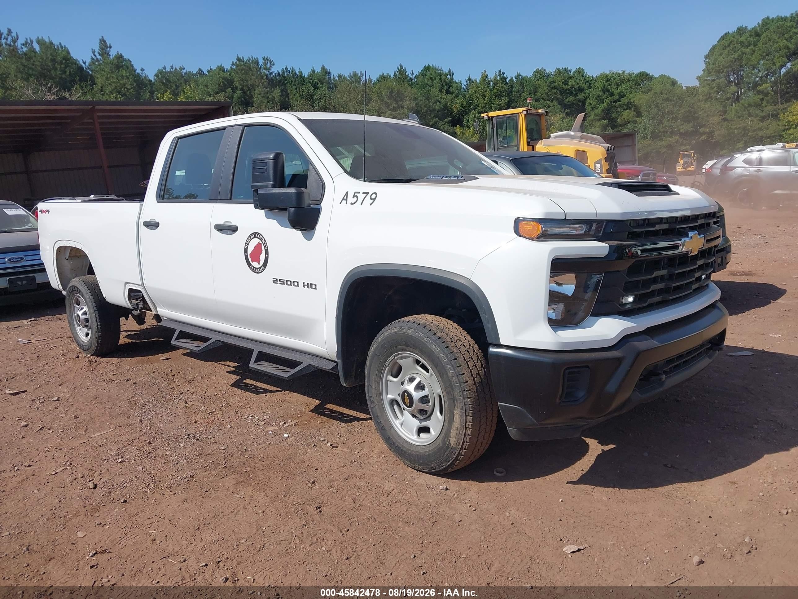 2025 Chevrolet Silverado 2500 VIN 1GC4KLE79SF202158 — IAAI salvage auction photo
