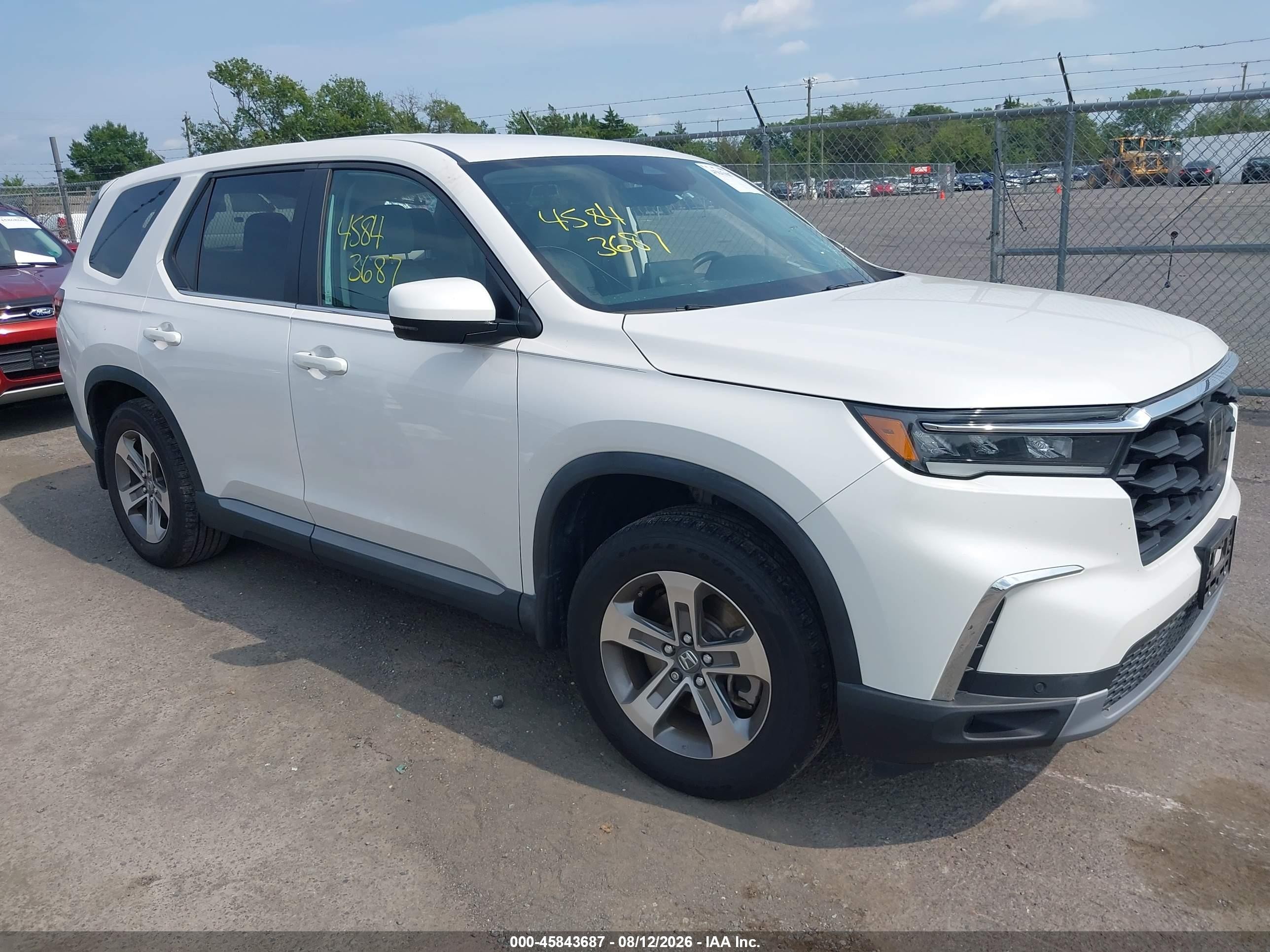 2023 Honda Pilot VIN 5FNYG1H53PB030934 — IAAI salvage auction photo