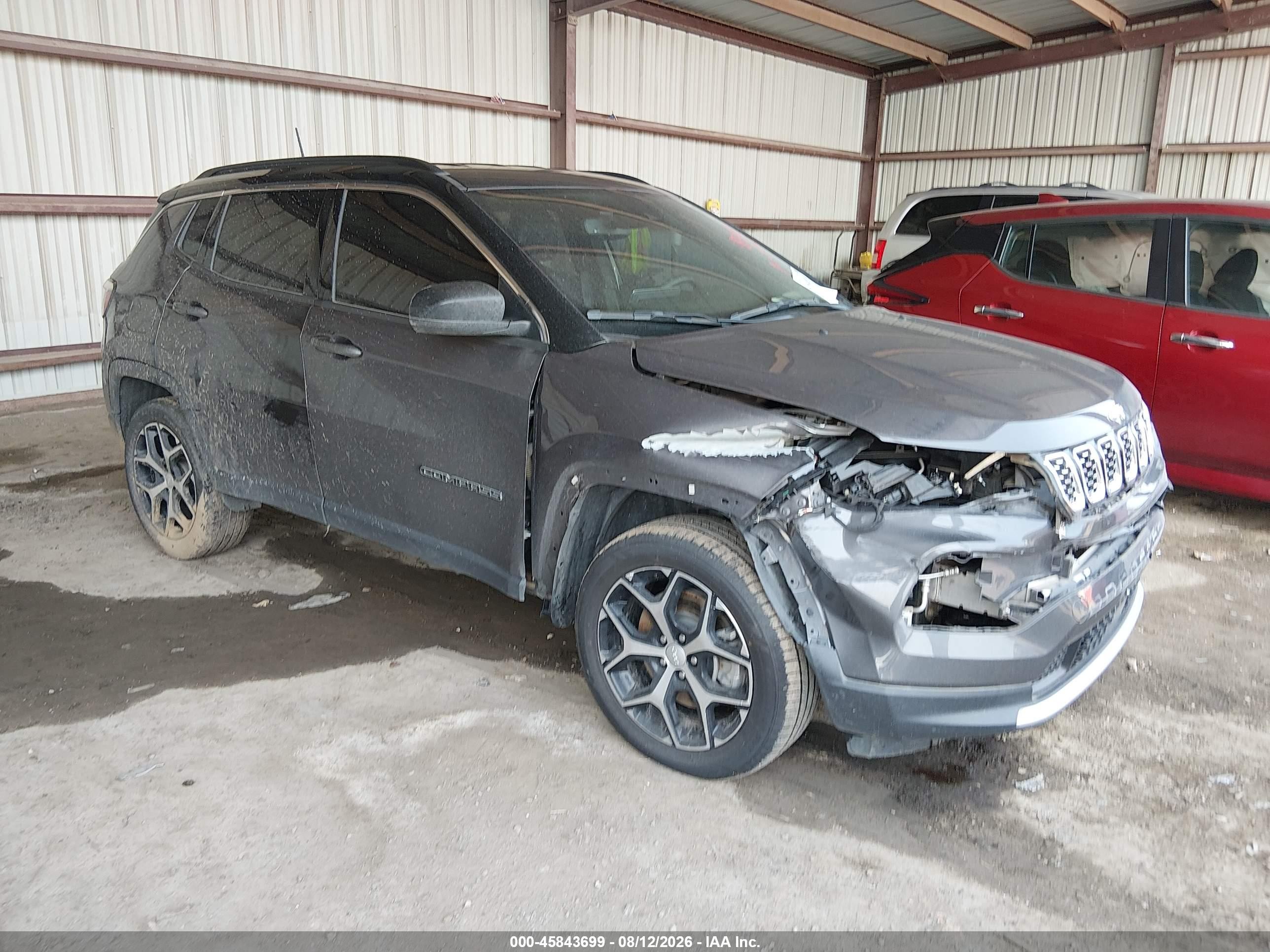 2024 Jeep Compass VIN 3C4NJDCN0RT128689 — IAAI salvage auction photo
