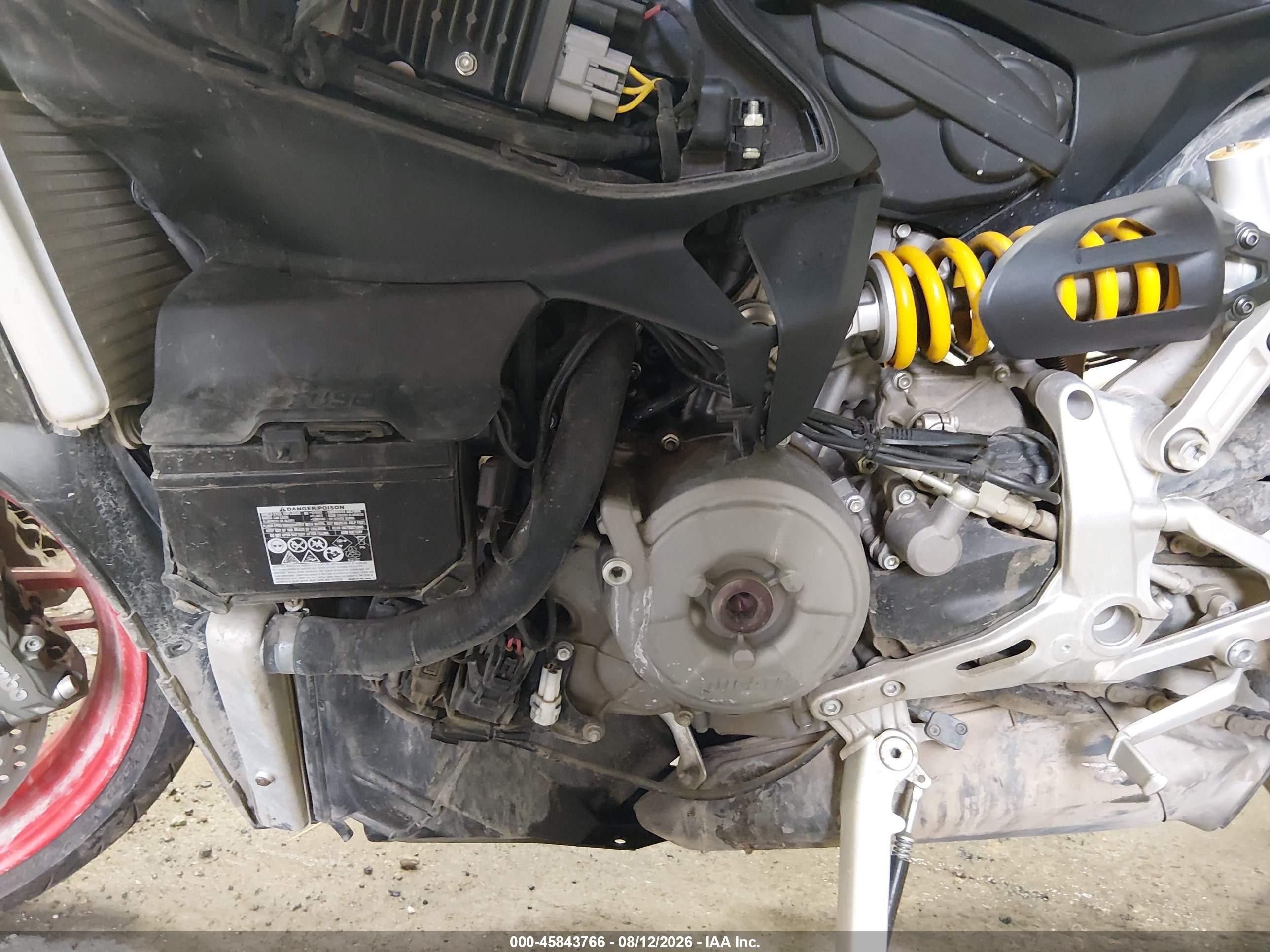 2018 Ducati Panigale VIN ZDM14B1W5JB007172 IAAI salvage auction — Front End, Bill Of Sale (Alaska), sold $1,200 on 2026-09-02 (photo 9)