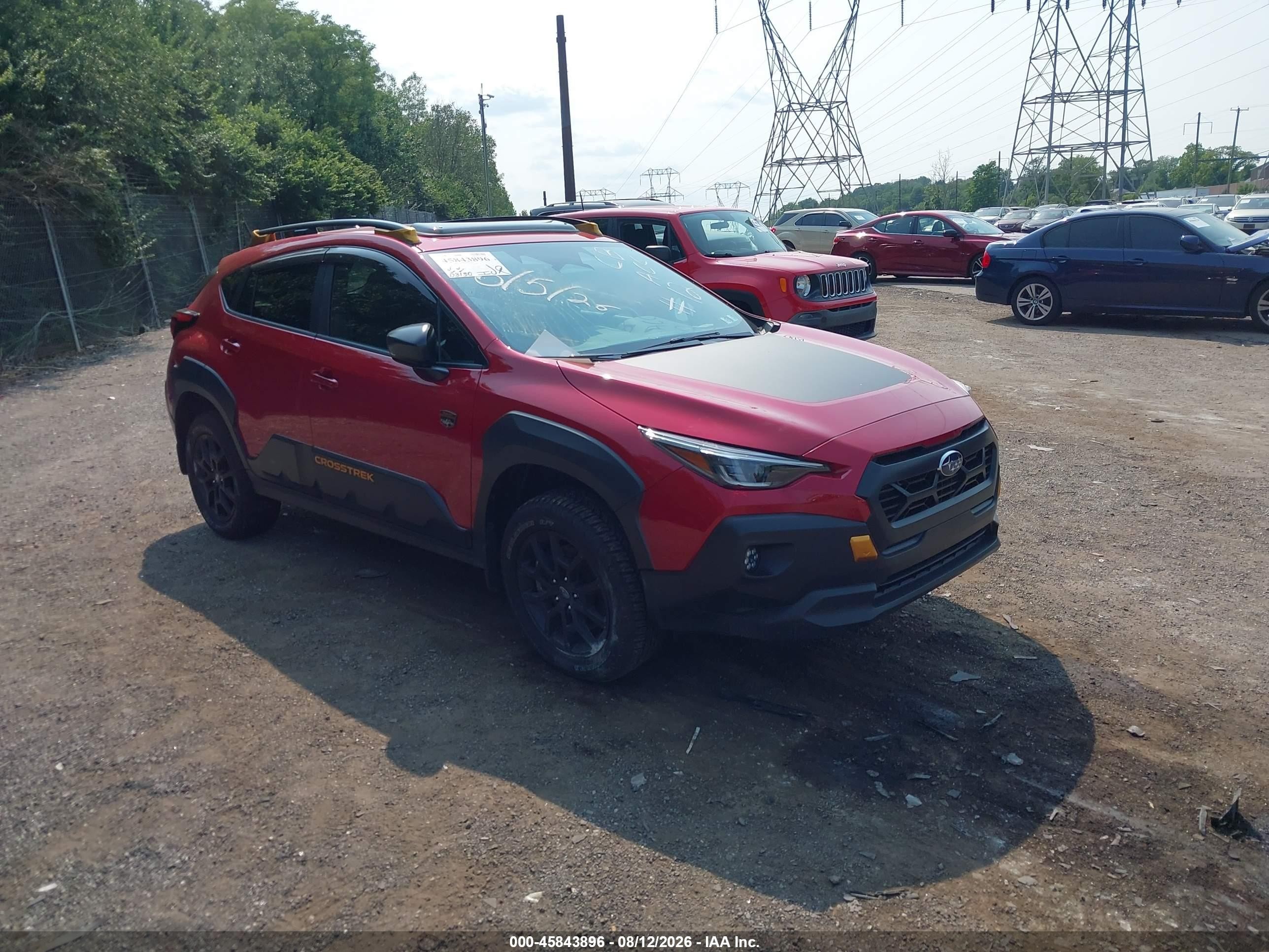 2025 Subaru Crosstrek VIN 4S4GUHU65S3747039 — IAAI salvage auction photo