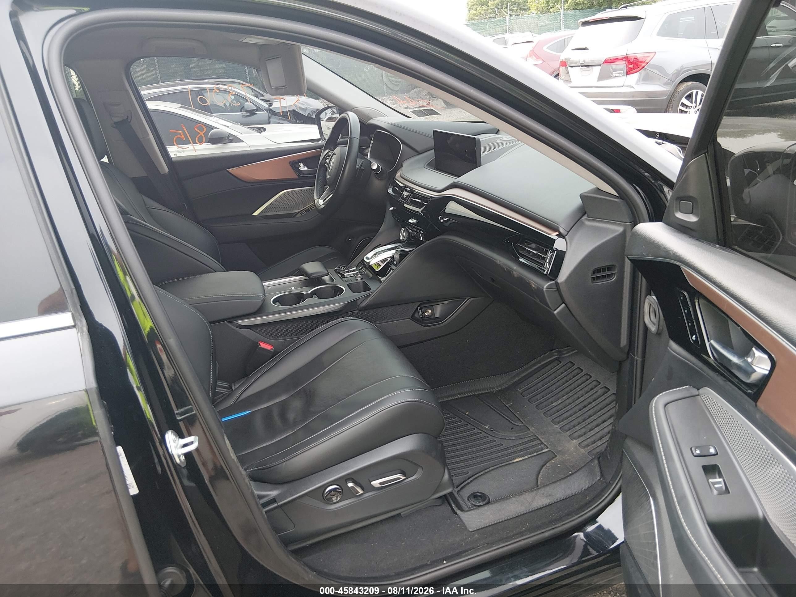 2022 Acura Mdx VIN 5J8YE1H46NL036591 IAAI salvage auction — Theft, Salvage (Pennsylvania), sold $14,000 on 2026-09-23 (photo 5)