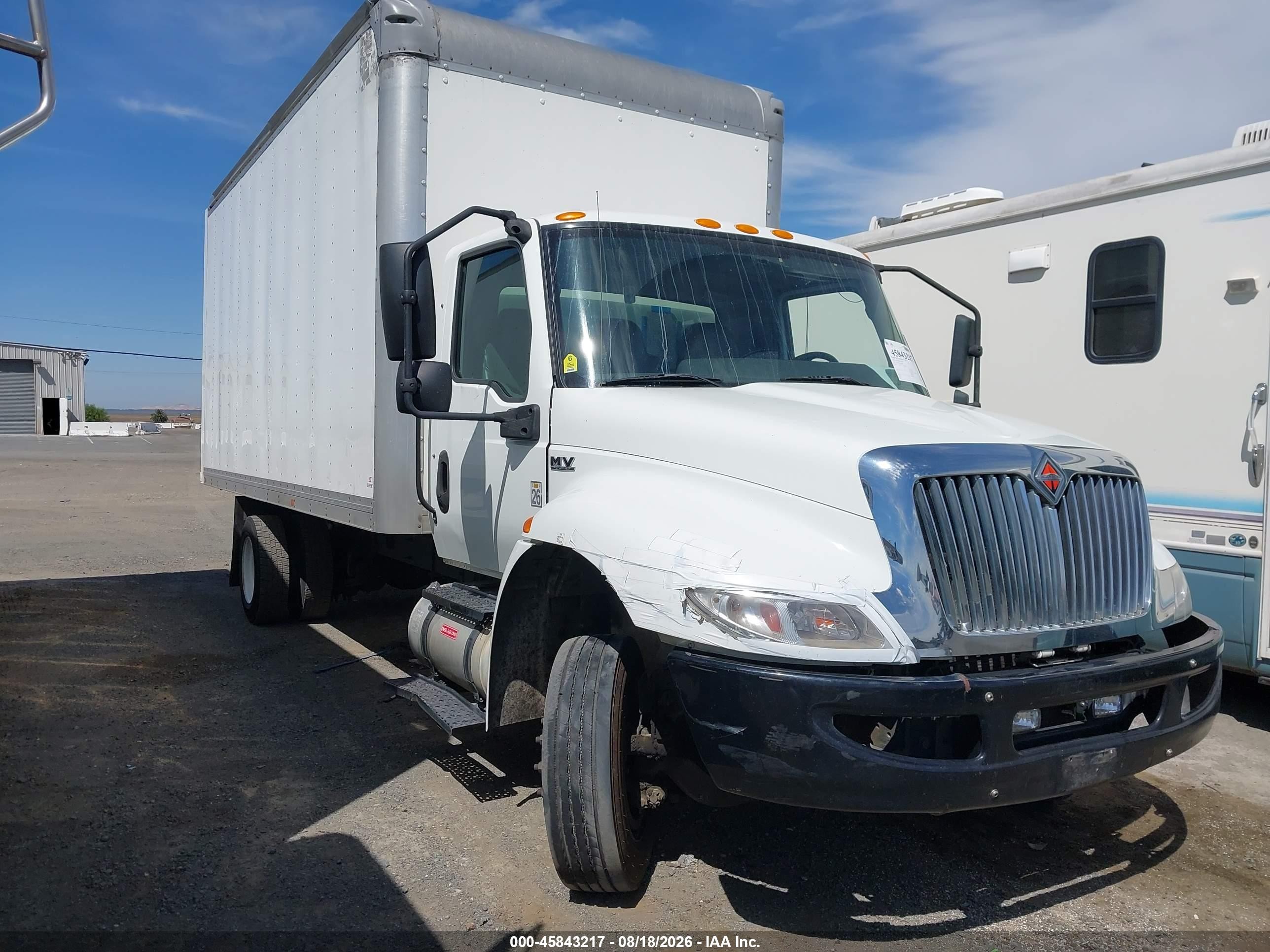 2021 International MV-Series VIN 3HAEWMML8ML867845 — IAAI salvage auction photo