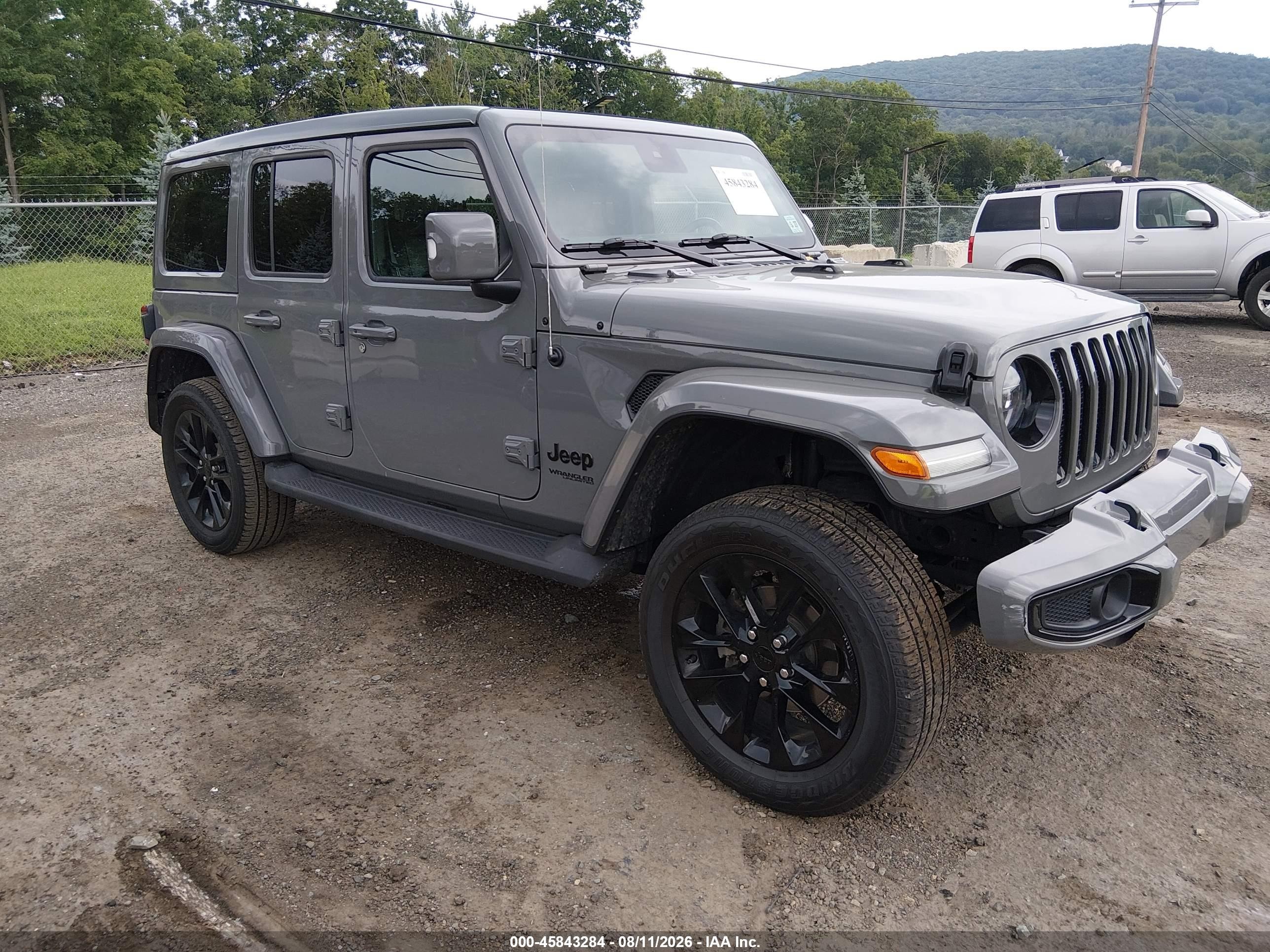 2022 Jeep Wrangler Unlimited VIN 1C4HJXEN8NW147958 — IAAI salvage auction photo