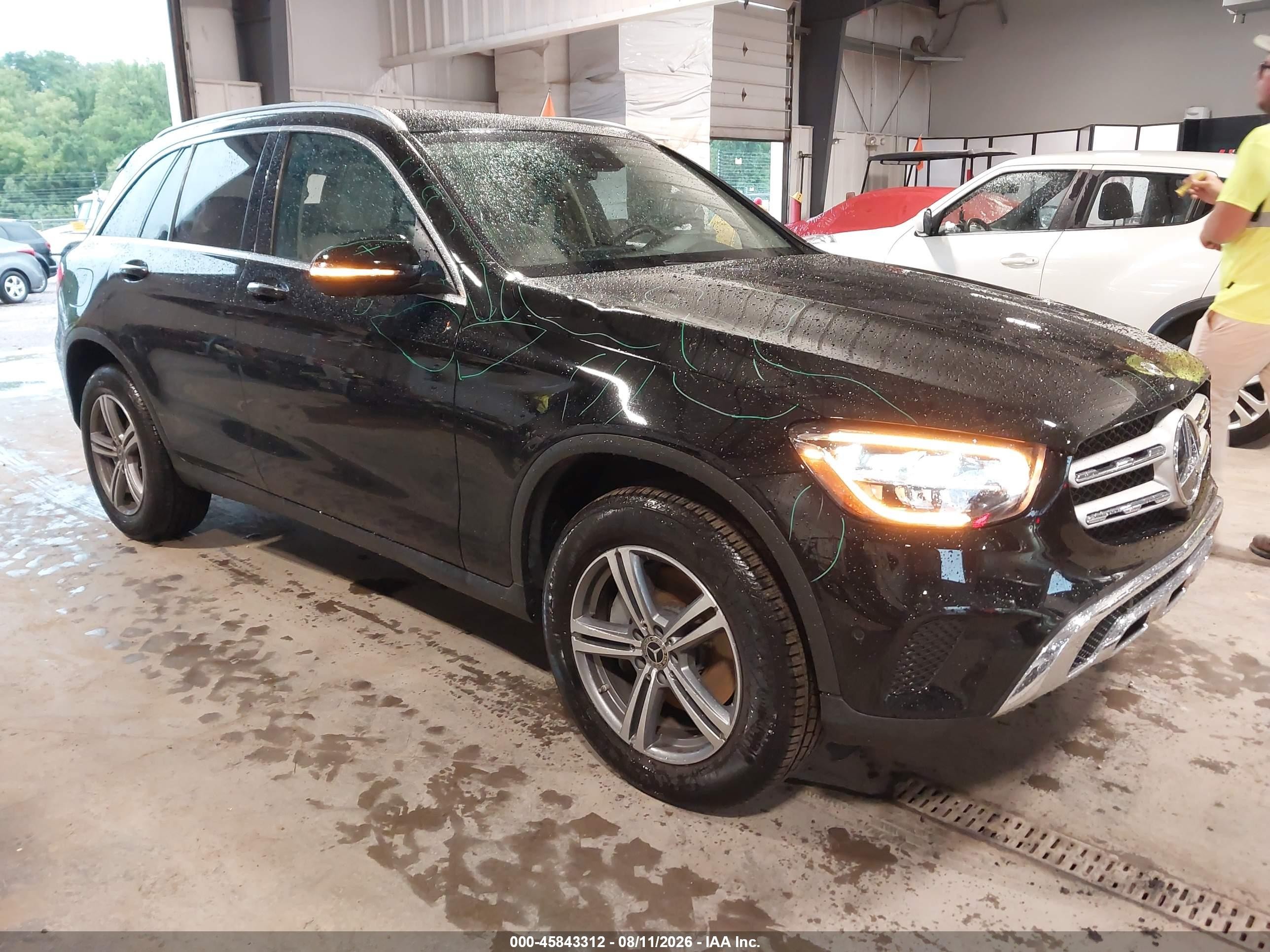 2022 Mercedes-Benz GLC-Class VIN W1N0G8EB9NG051010 — IAAI salvage auction photo