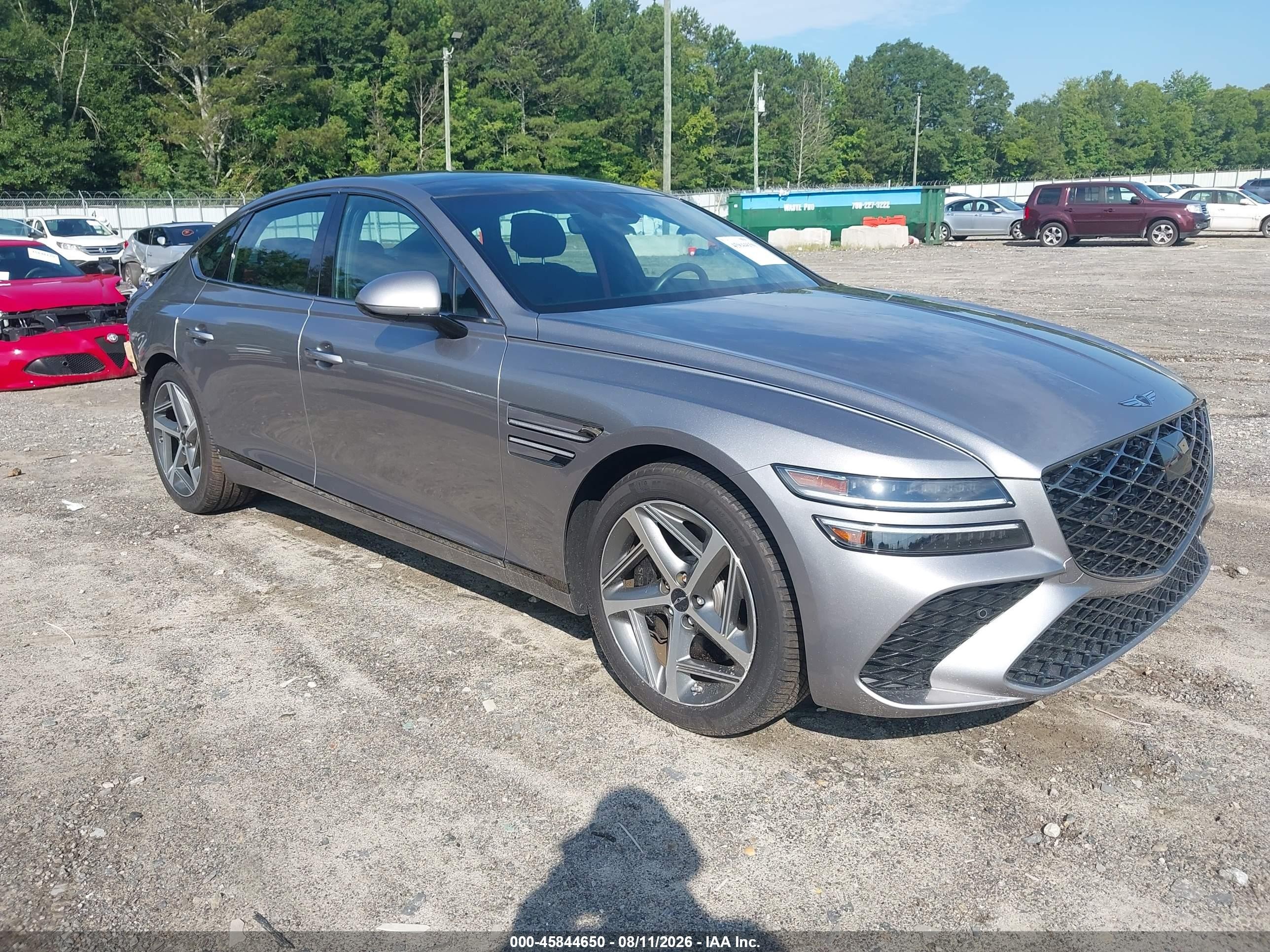 2025 Genesis G80 VIN KMTGE4SD0SU259074 — IAAI salvage auction photo
