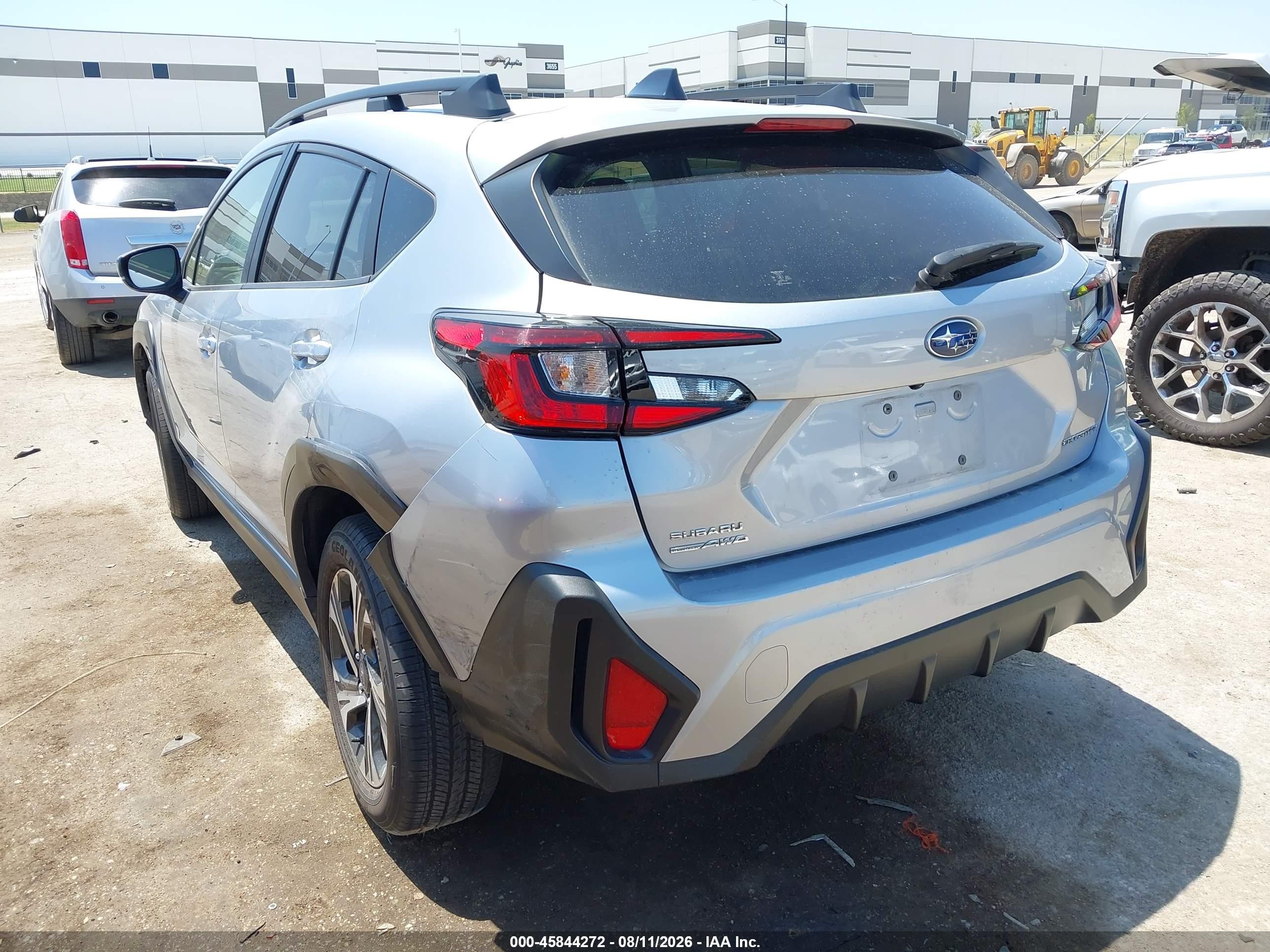 2024 Subaru Xv VIN JF2GUADC8RH896335 IAAI salvage auction — Rear End, Original (Texas), sold $10,100 on 2026-10-14 (photo 3)