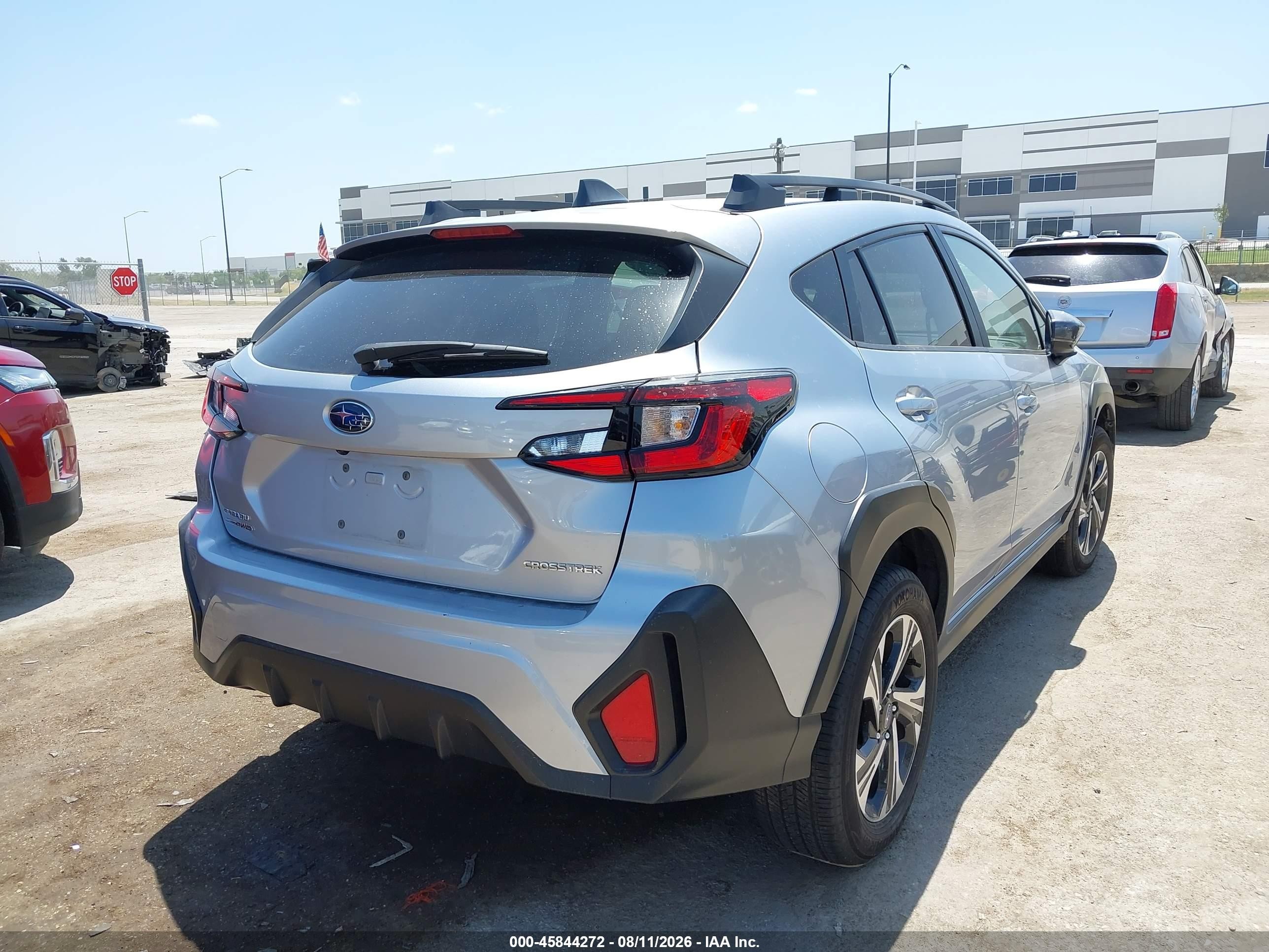 2024 Subaru Xv VIN JF2GUADC8RH896335 IAAI salvage auction — Rear End, Original (Texas), sold $10,100 on 2026-10-14 (photo 4)