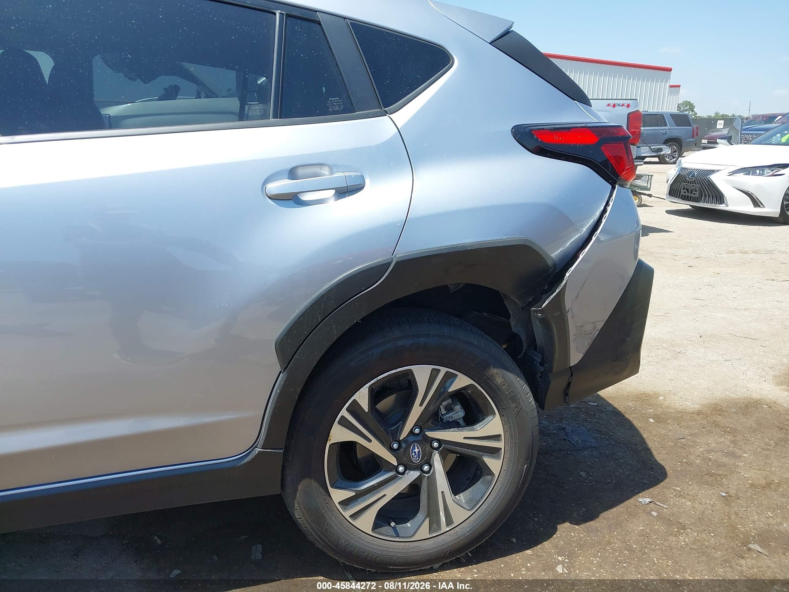 2024 Subaru Xv VIN JF2GUADC8RH896335 IAAI salvage auction — Rear End, Original (Texas), sold $10,100 on 2026-10-14 (photo 6)