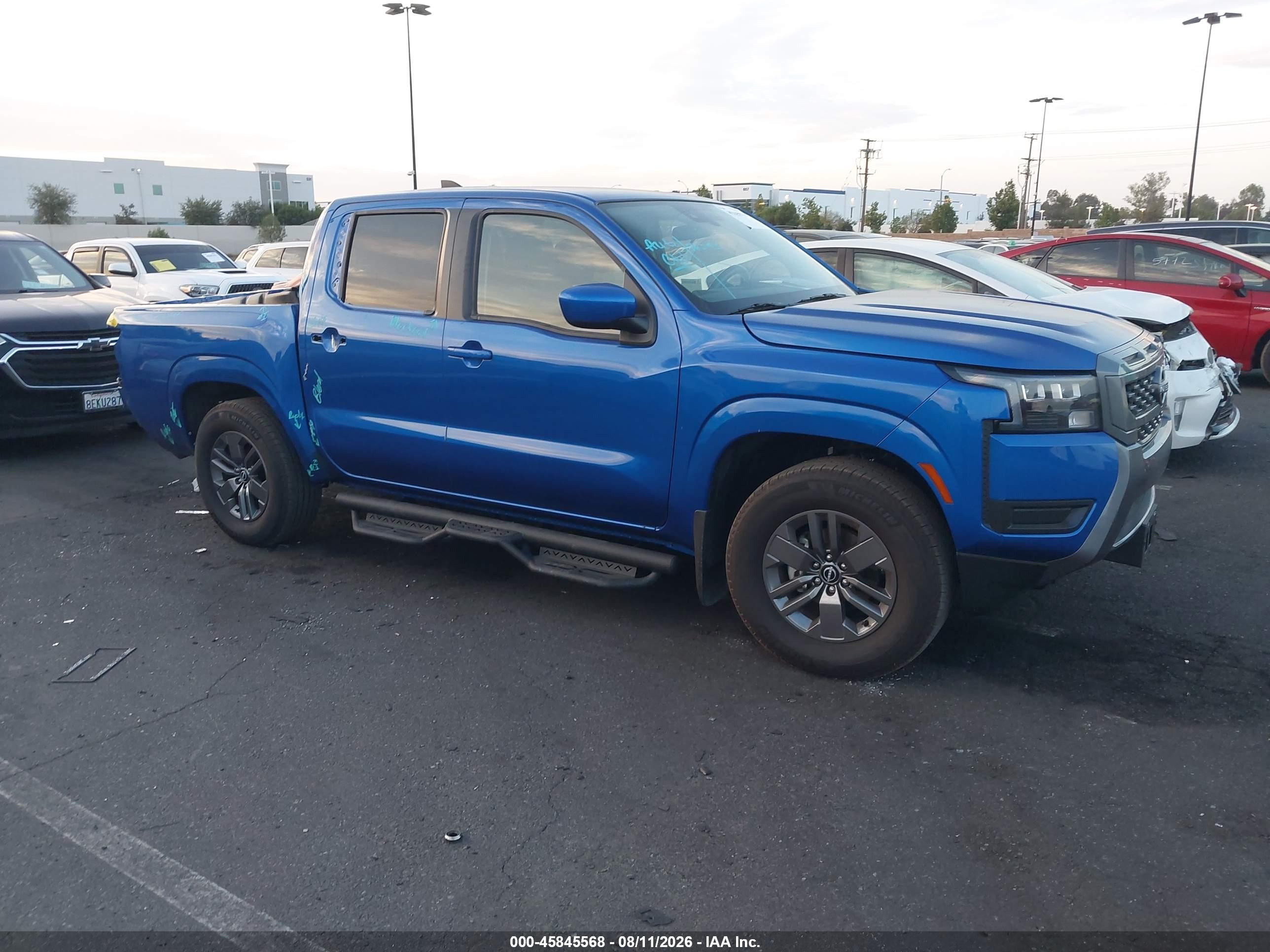 2026 Nissan Frontier VIN 1N6ED1EJ2TN612058 — IAAI salvage auction photo
