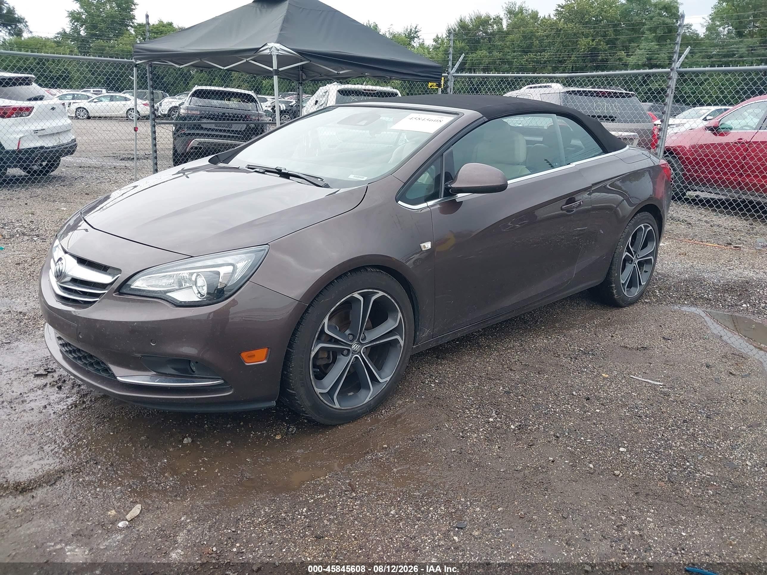 2016 Buick Cascada VIN W04WT3N5XGG078210 IAAI salvage auction — Unknown, Salvage (Iowa), sold $2,550 on 2026-09-14 (photo 2)