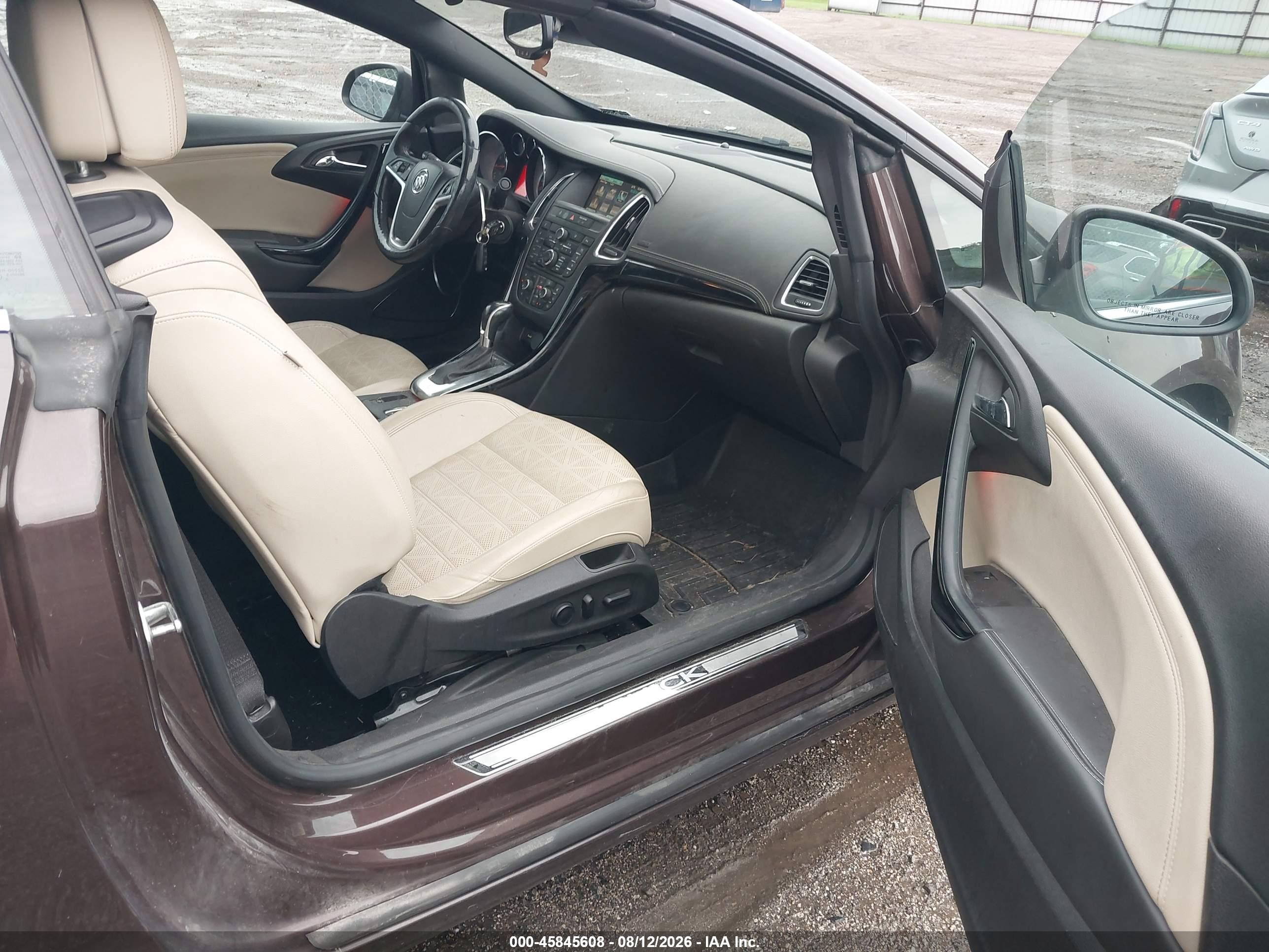2016 Buick Cascada VIN W04WT3N5XGG078210 IAAI salvage auction — Unknown, Salvage (Iowa), sold $2,550 on 2026-09-14 (photo 5)