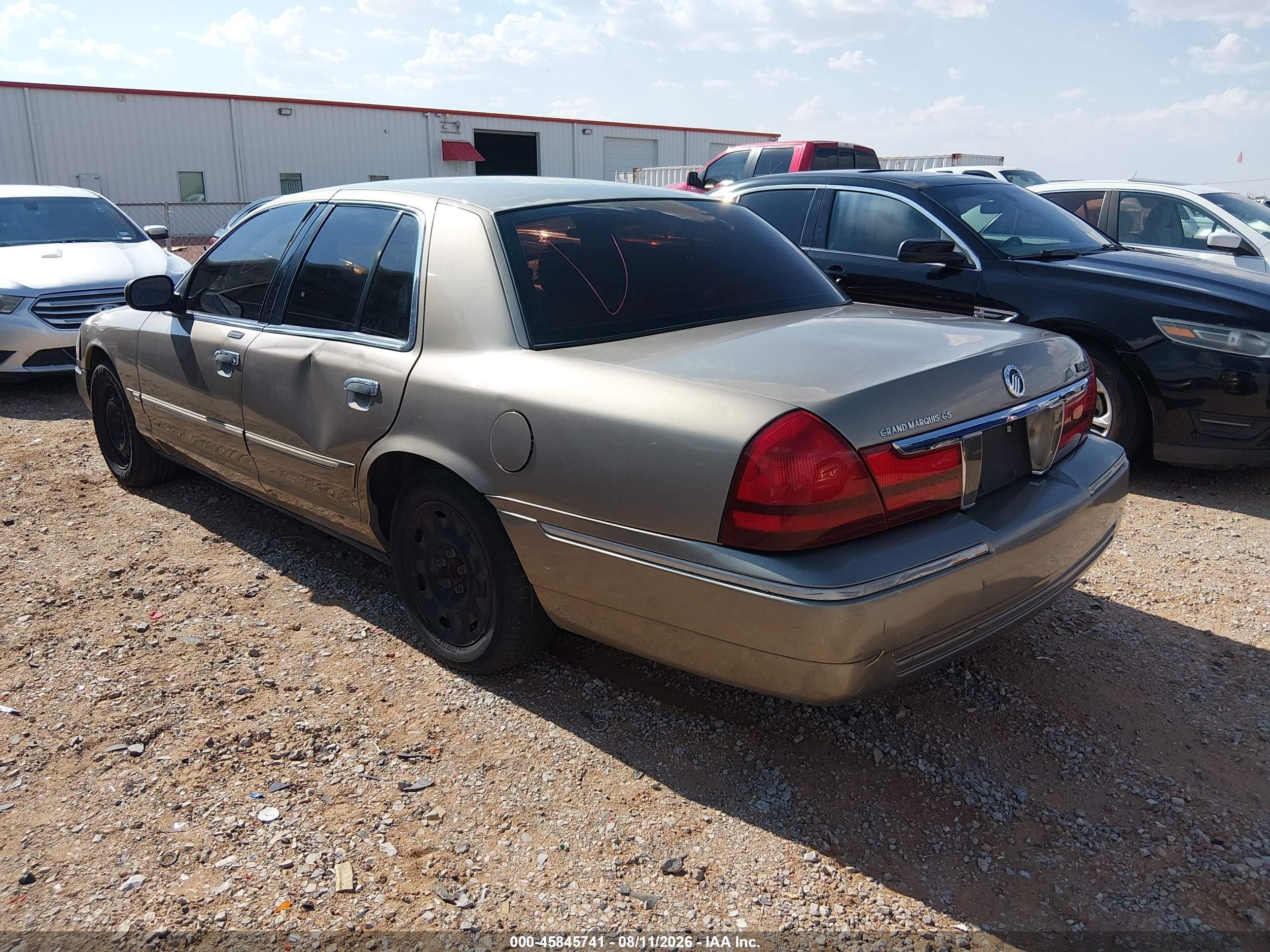 2003 Mercury Grand marquis VIN 2MEFM74W23X637823 IAAI salvage auction — Normal Wear, Original (Texas), sold $400 on 2026-09-08 (photo 3)