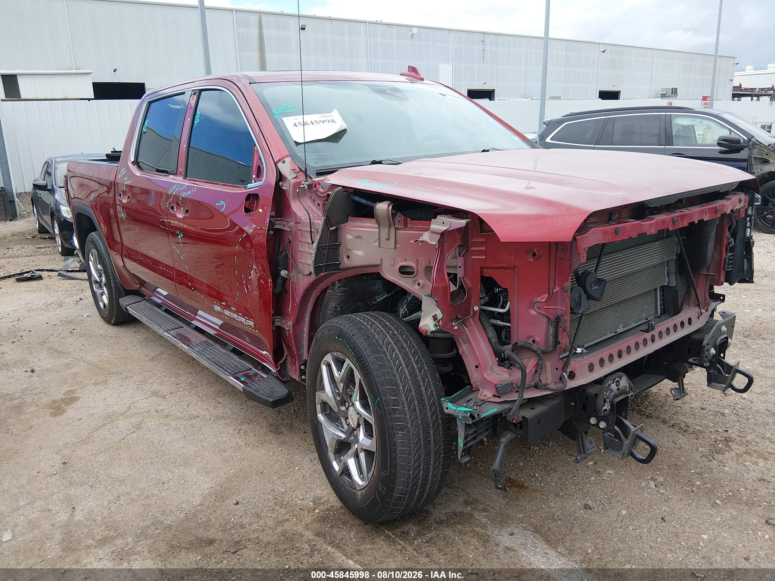 2024 GMC Sierra 1500 VIN 3GTPHDED8RG139814 — IAAI salvage auction photo