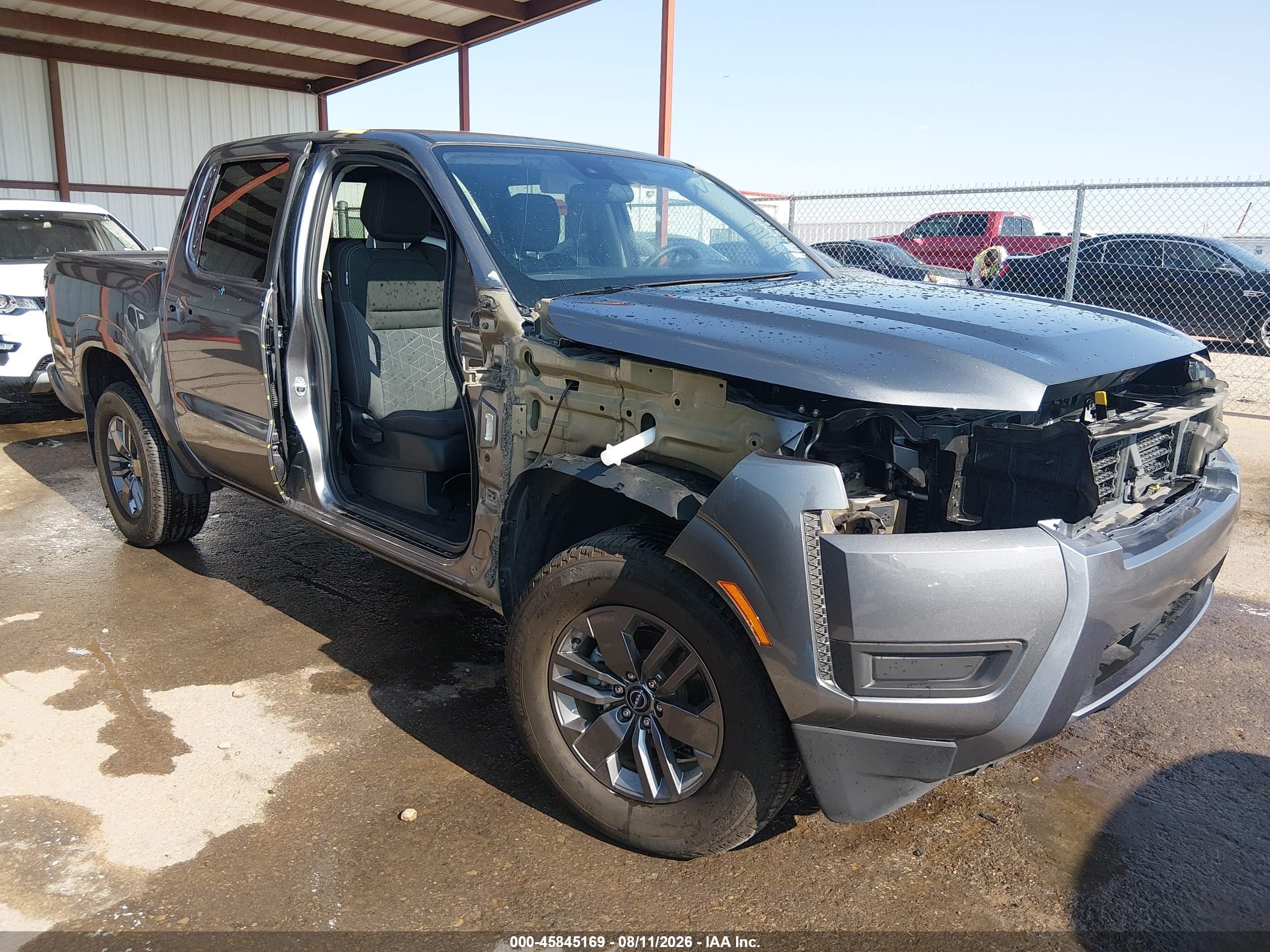 2025 Nissan Frontier VIN 1N6ED1EK8SN658548 — IAAI salvage auction photo