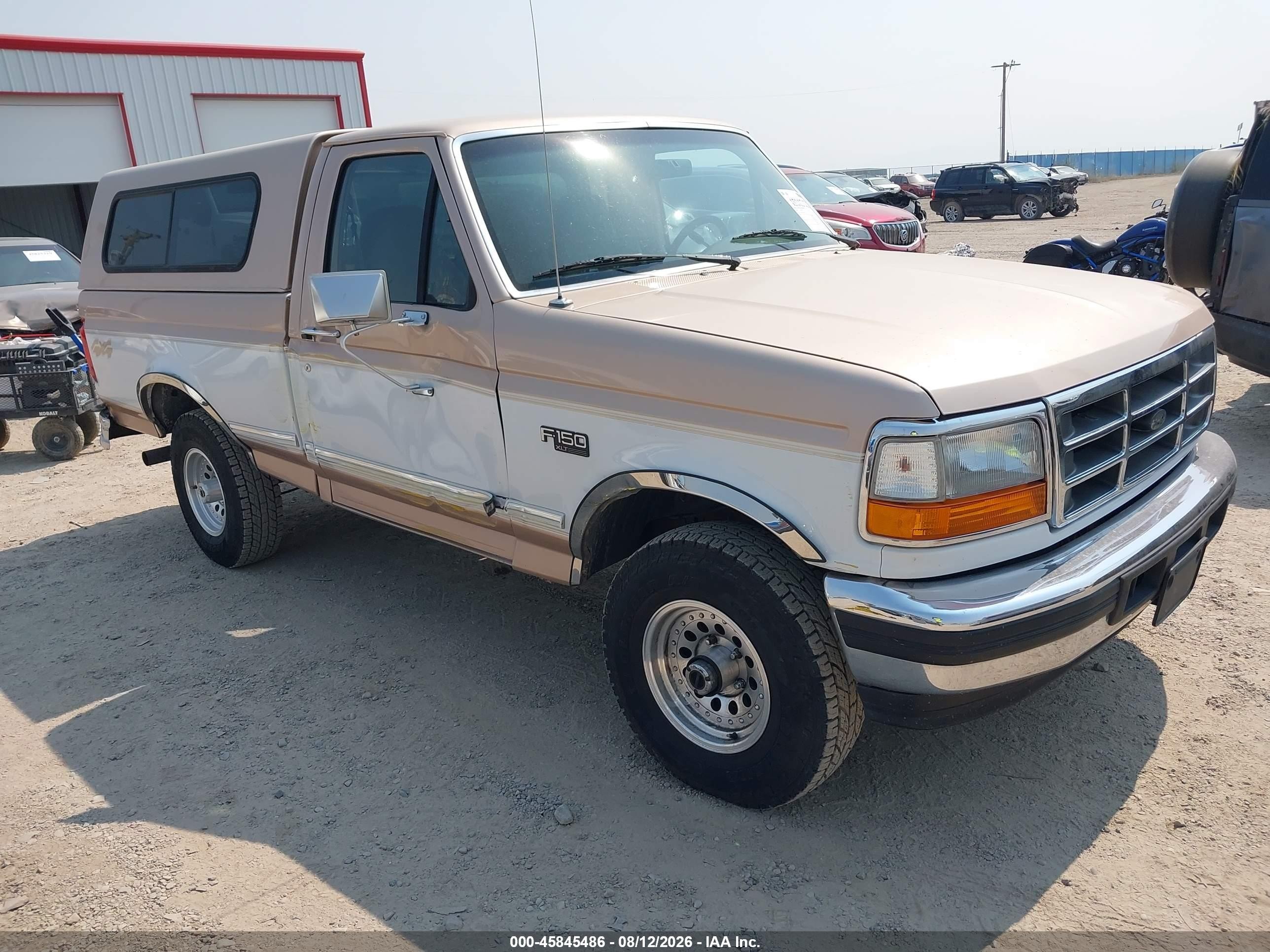 1996 Ford F-150 Lightning VIN 1FTEF14HXTLC22106 — IAAI salvage auction photo