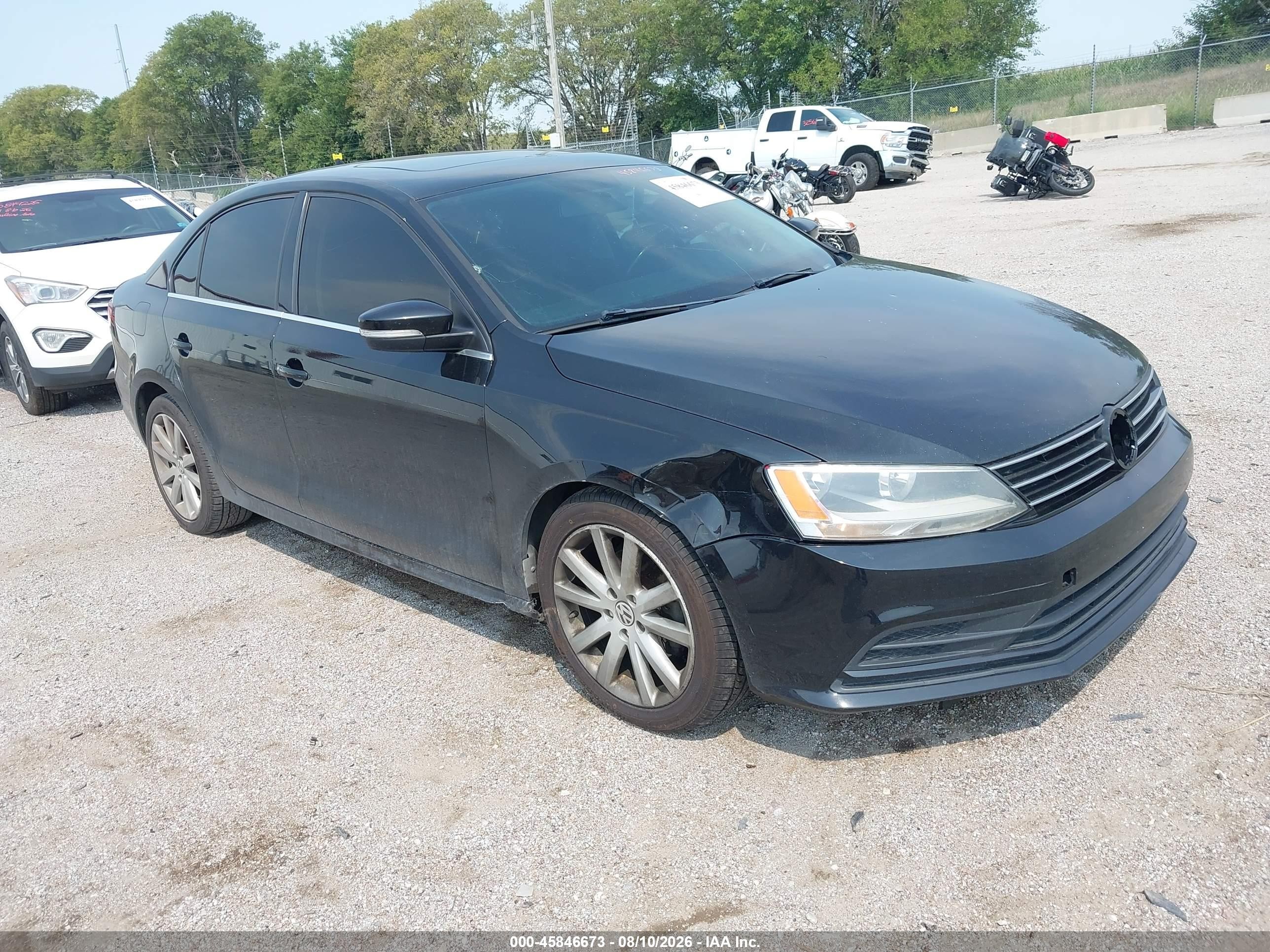 2015 Volkswagen Jetta VIN 3VWLA7AJ1FM243894 IAAI salvage auction — Normal Wear, Certificate Of Title (Nebraska), sold $1,400 on 2026-09-14 (photo 1)