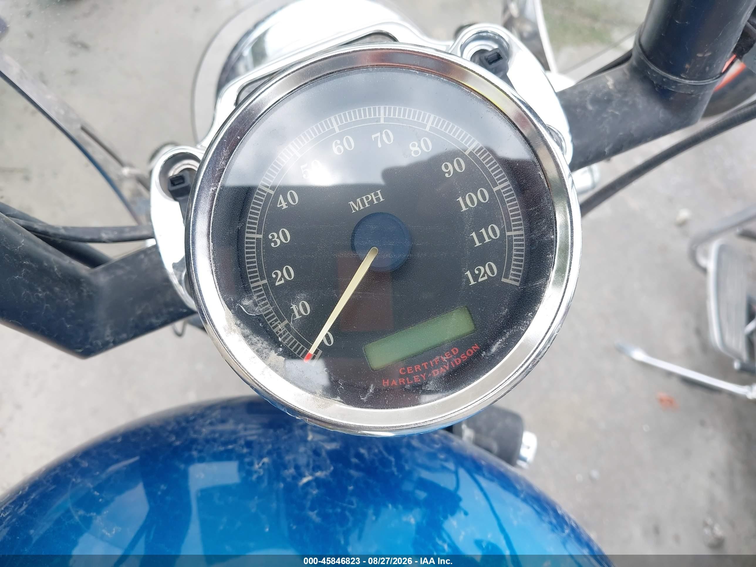 2005 Harley-davidson Xl883 VIN 1HD4CJM145K416385 IAAI salvage auction — Normal Wear, Repossession Paperwork (Georgia), sold $2,200 on 2026-09-09 (photo 7)