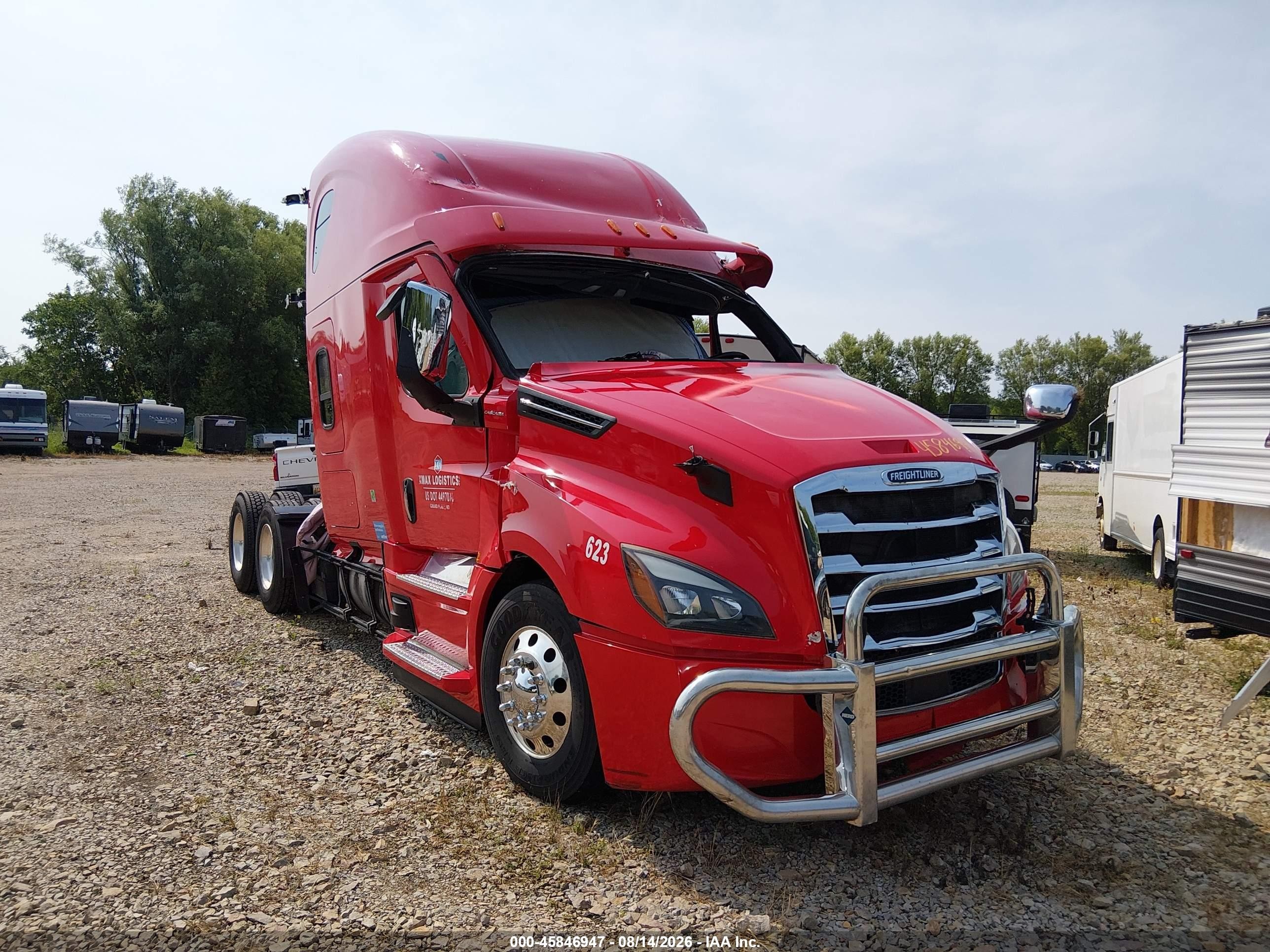 2021 Freightliner New Cascadia 126 VIN 3AKJHHDR2MSMV3526 — IAAI salvage auction photo