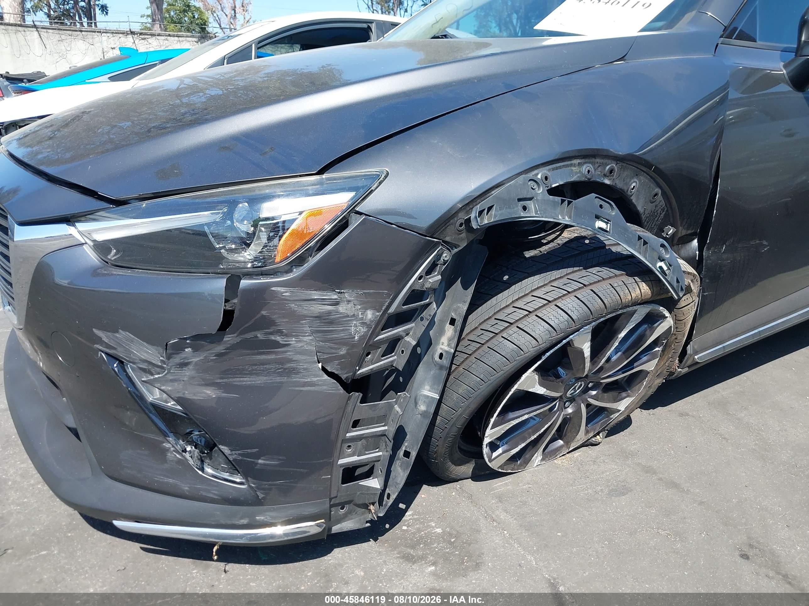 2019 Mazda Cx-3 VIN JM1DKDD79K1451290 IAAI salvage auction — Unknown, Salvage Certificate (California), sold $2,750 on 2026-09-12 (photo 6)