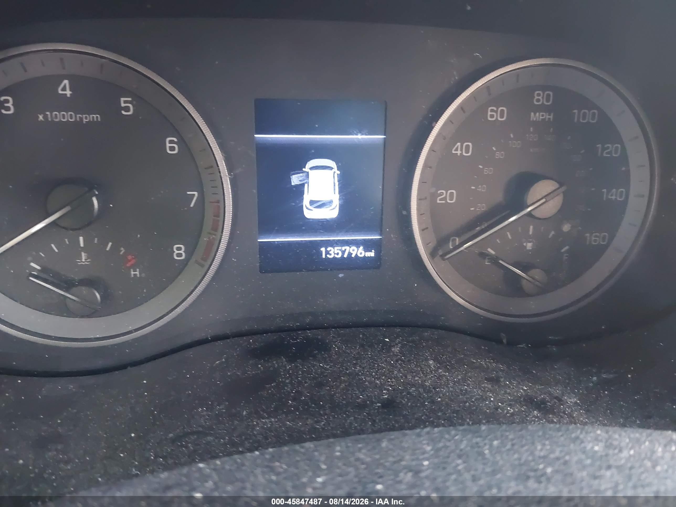 2019 Hyundai Tucson VIN KM8J23A47KU893129 IAAI salvage auction — Front End, Salvage (Texas), sold $1,600 on 2026-09-26 (photo 7)