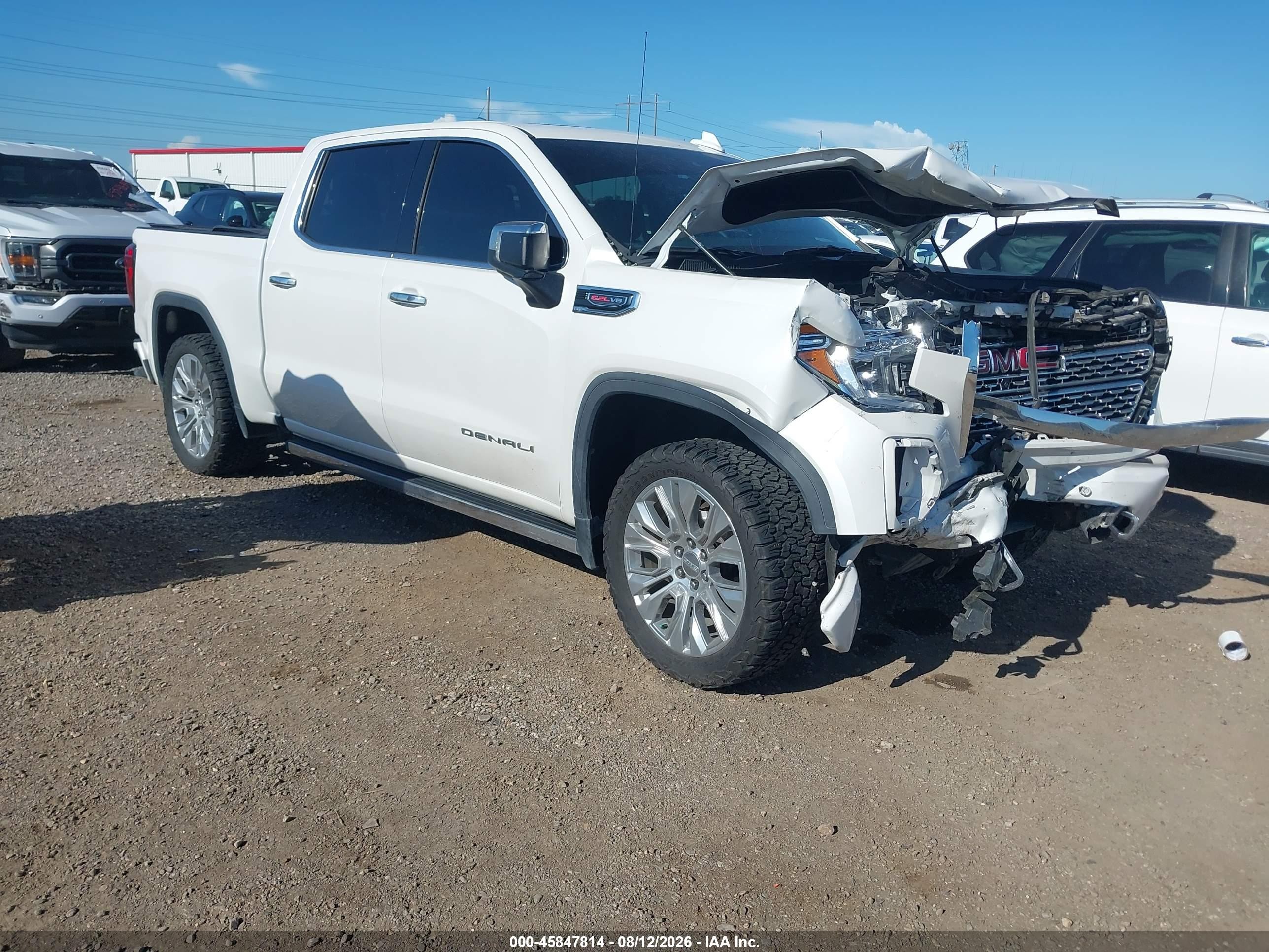 2020 GMC Sierra 1500 VIN 3GTU9FEL2LG433929 — IAAI salvage auction photo