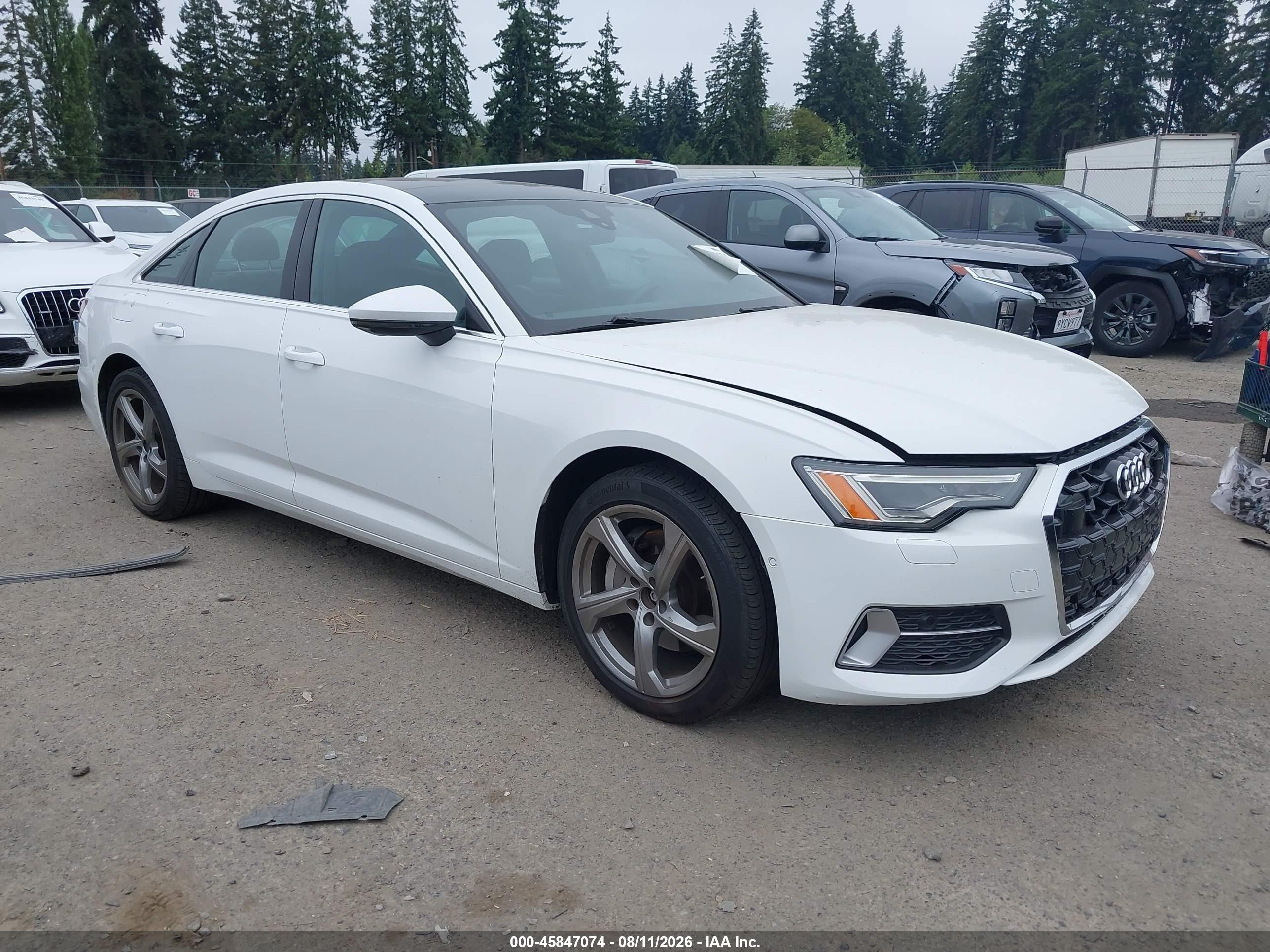 2024 Audi A6 VIN WAUE3BF28RN031835 — IAAI salvage auction photo