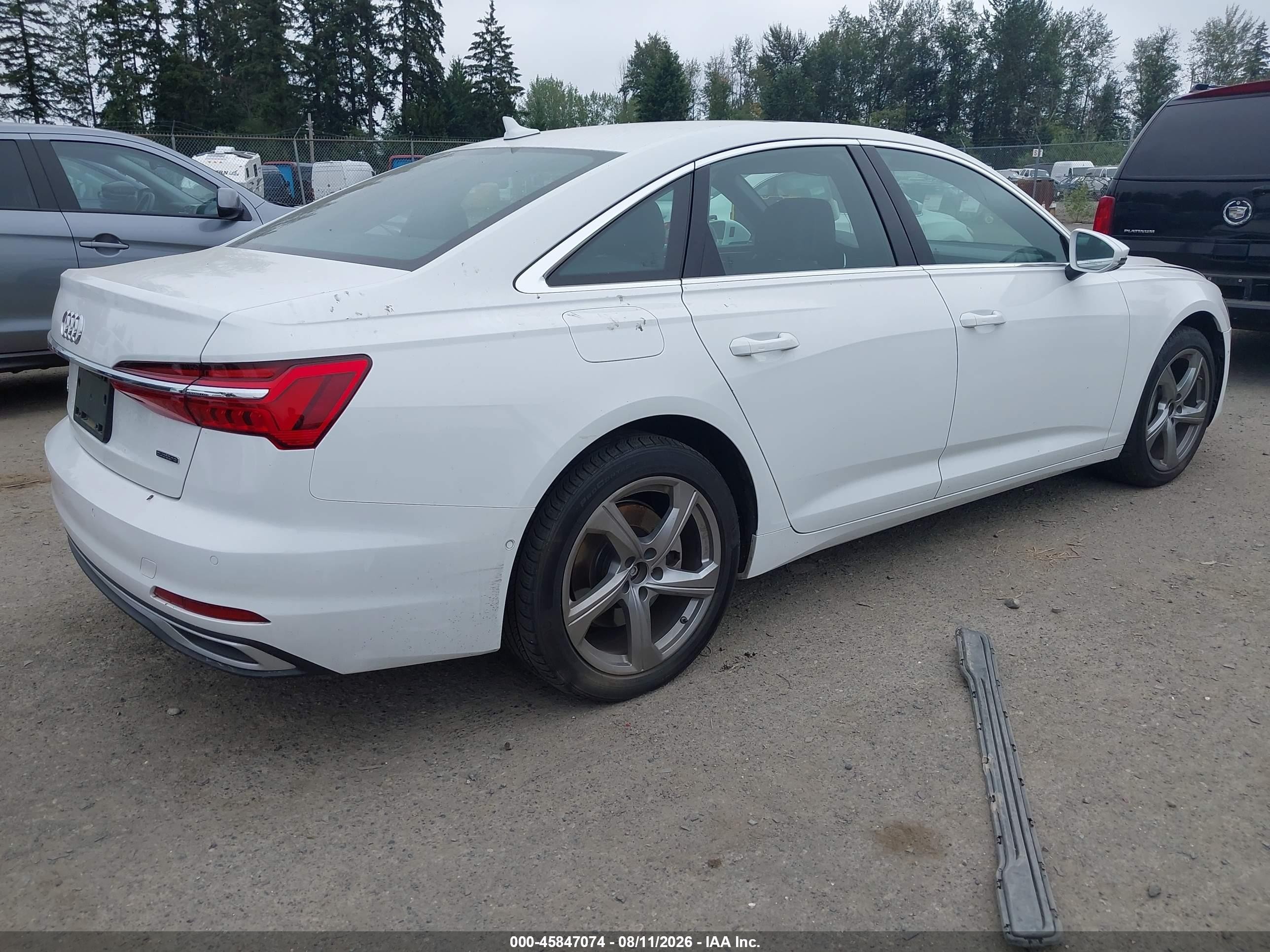 2024 Audi A6 VIN WAUE3BF28RN031835 IAAI salvage auction — Front End, Bill Of Sale (Washington), sold $11,100 on 2026-09-04 (photo 4)