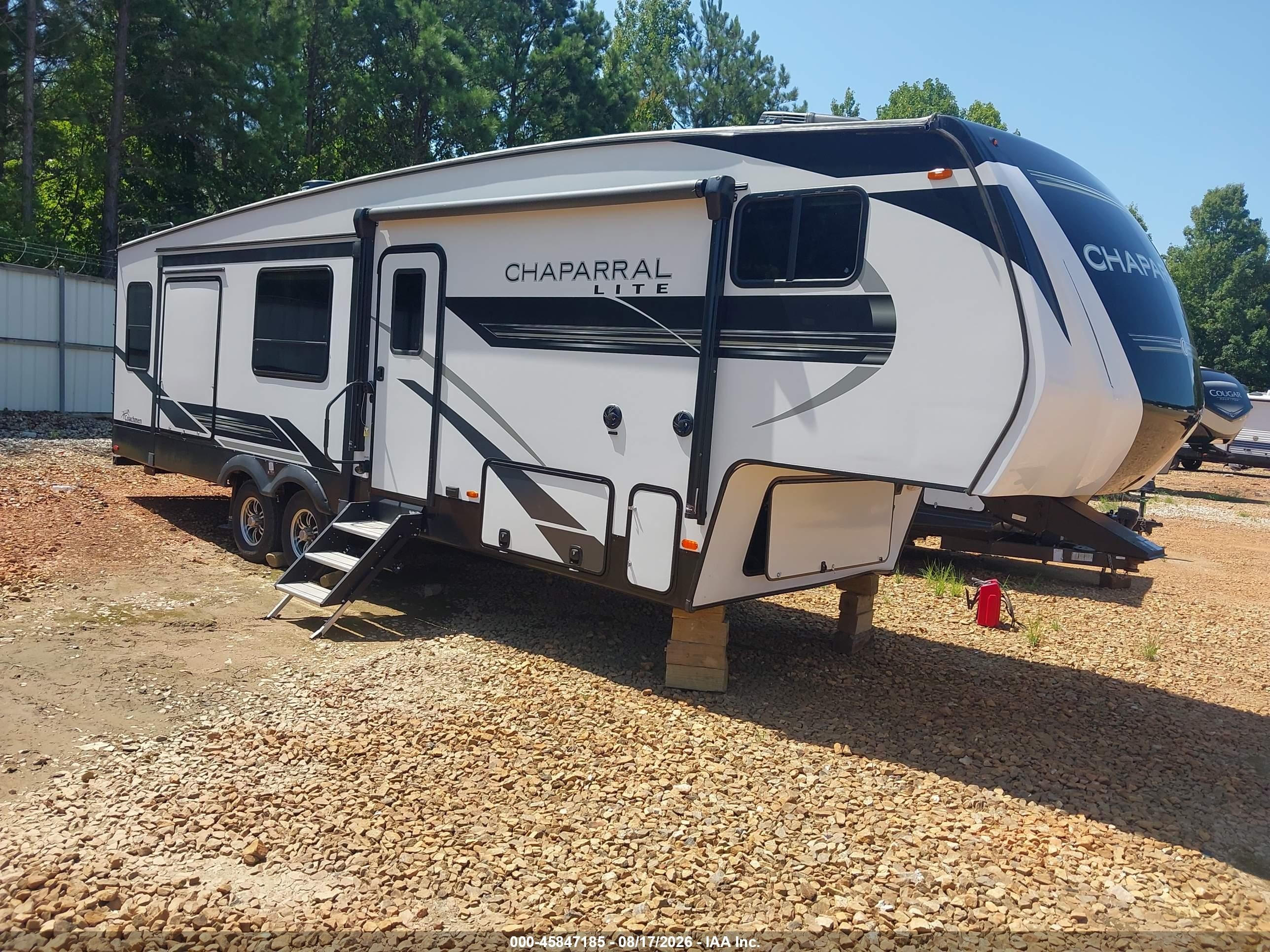 2021 Coachmen Travel VIN 5ZT3CLTB5MA326345 IAAI salvage auction — Storm Damage, Clear (Georgia), sold $8,000 on 2026-09-22 (photo 1)