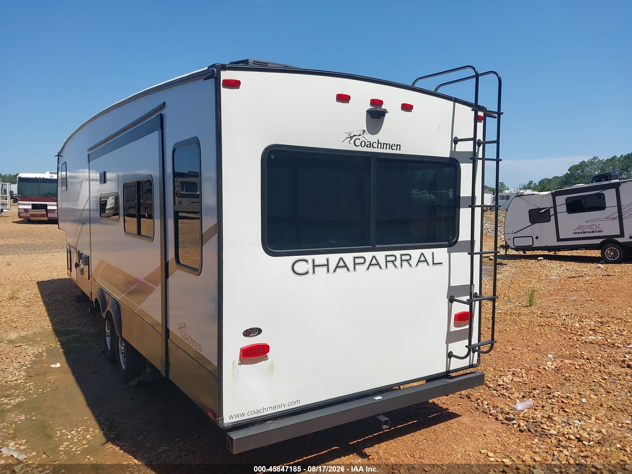 2021 Coachmen Travel VIN 5ZT3CLTB5MA326345 IAAI salvage auction — Storm Damage, Clear (Georgia), sold $8,000 on 2026-09-22 (photo 3)