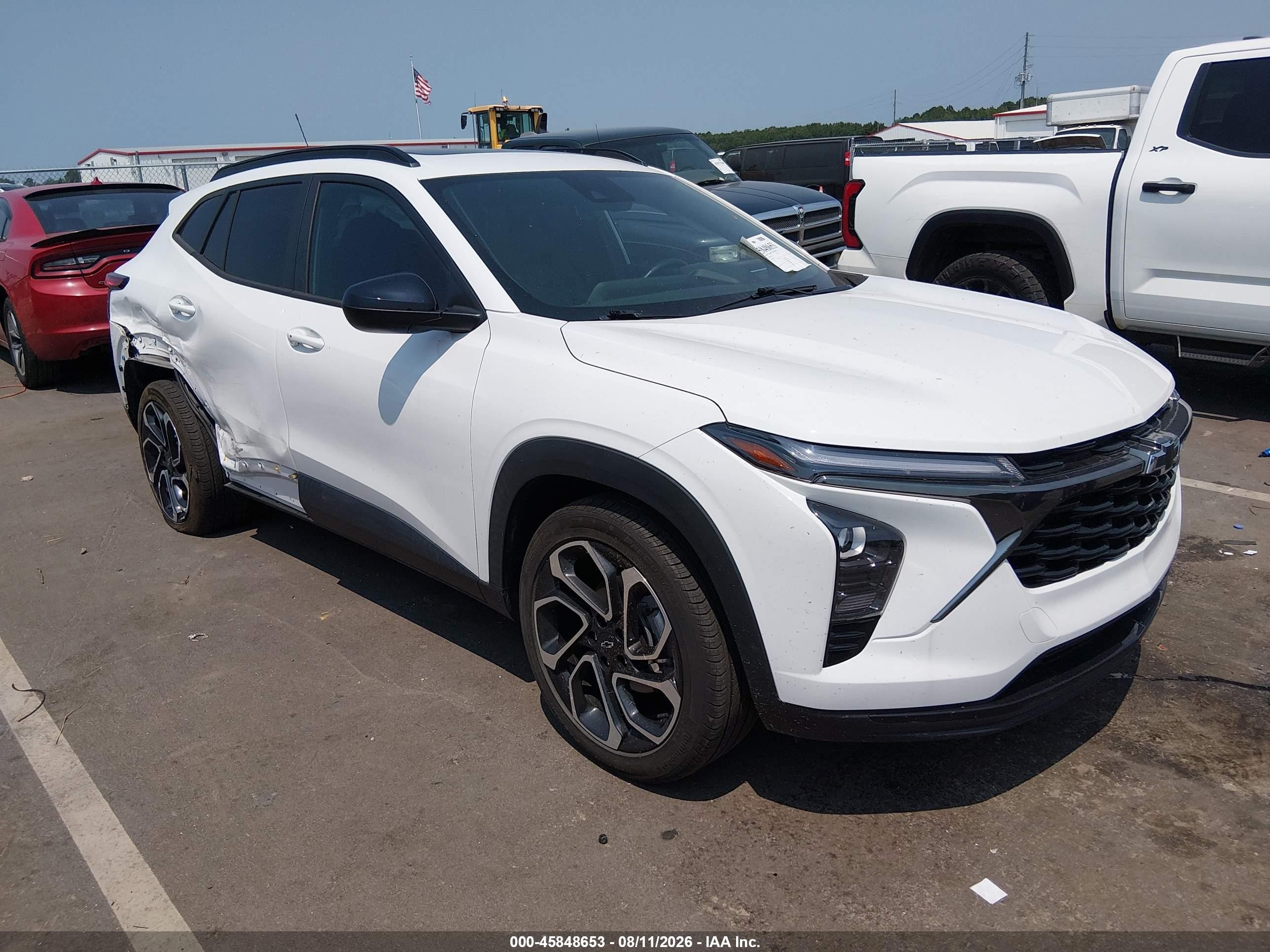 2024 Chevrolet Trax VIN KL77LJE24RC122553 — IAAI salvage auction photo