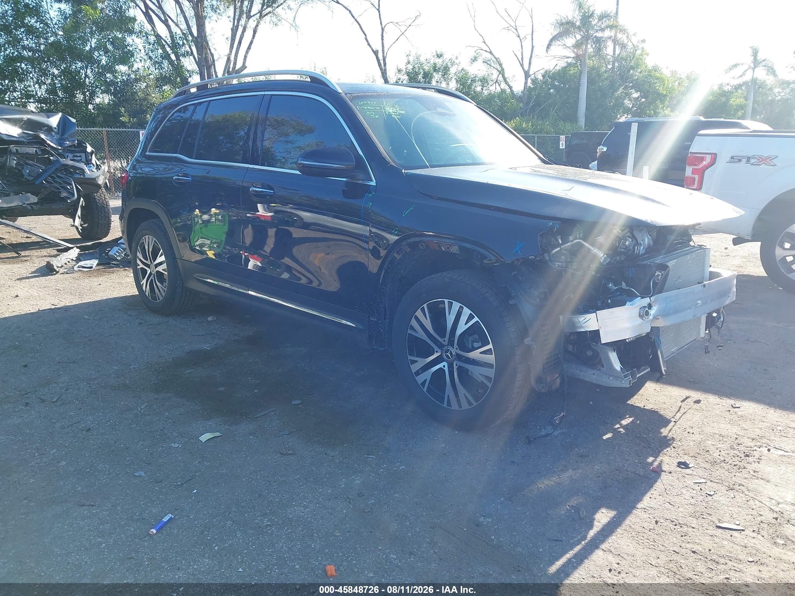 2026 Mercedes-Benz GLB-Class VIN W1N4M4GB8TW451742 — IAAI salvage auction photo