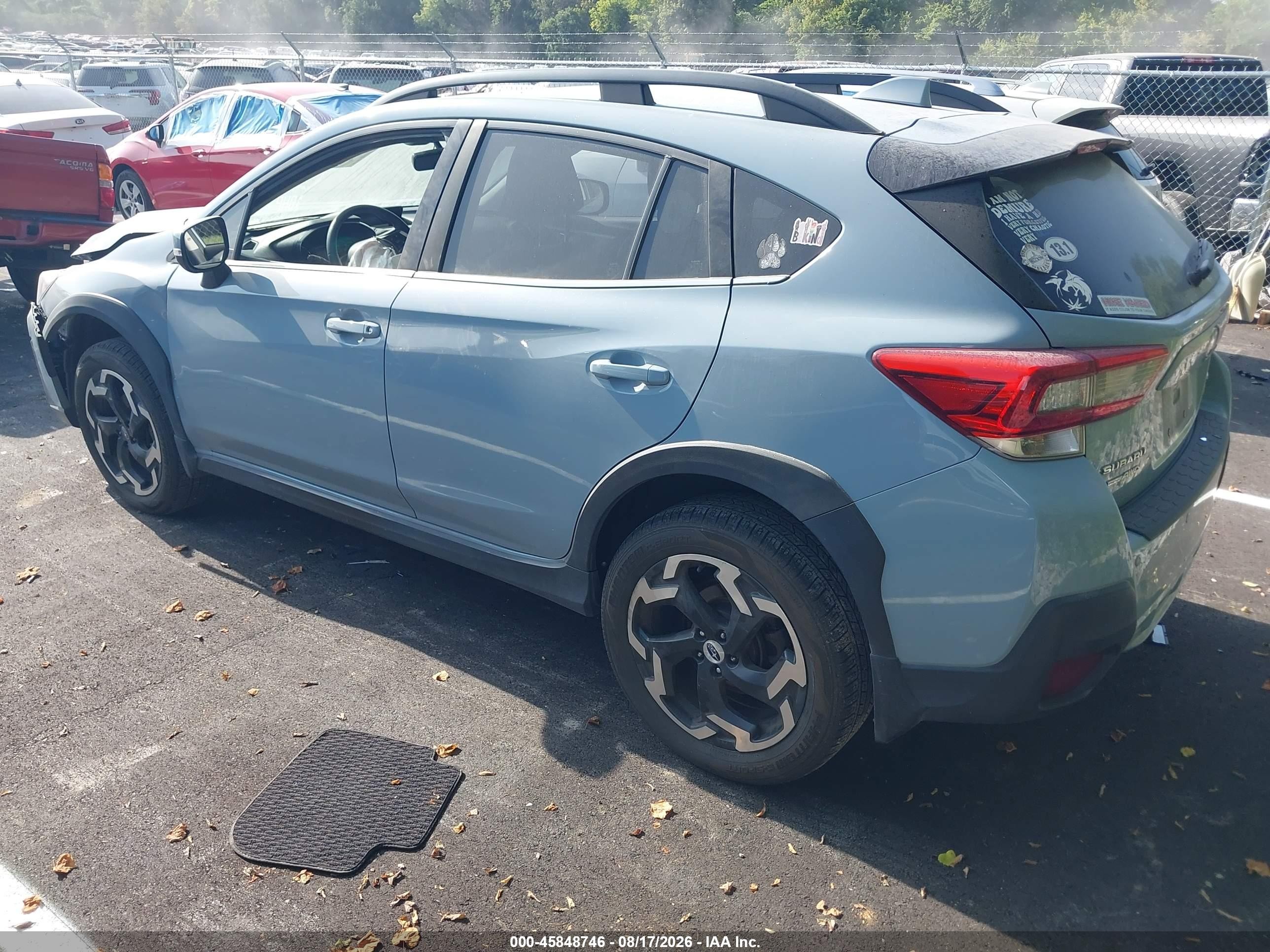 2021 Subaru Xv VIN JF2GTHMC8M8315016 IAAI salvage auction — Front End, Salvage (Tennessee), sold $4,000 on 2026-09-11 (photo 3)