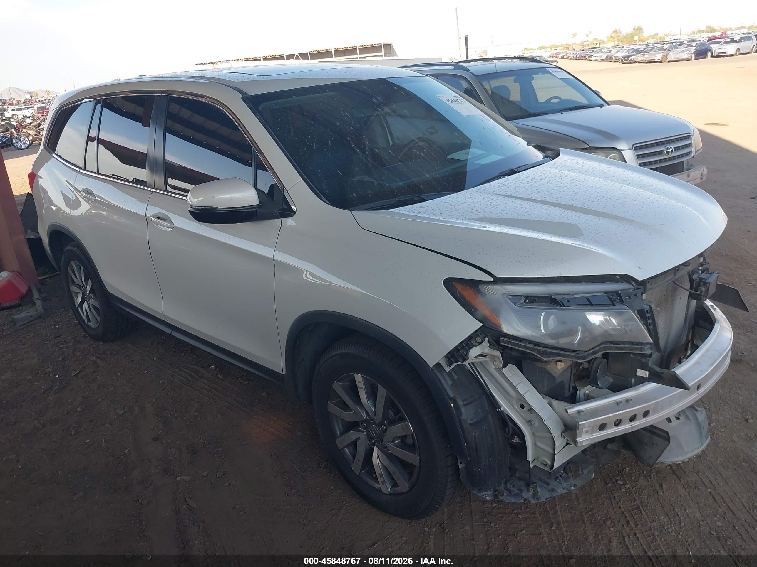 2022 Honda Pilot VIN 5FNYF5H54NB002129 — IAAI salvage auction photo