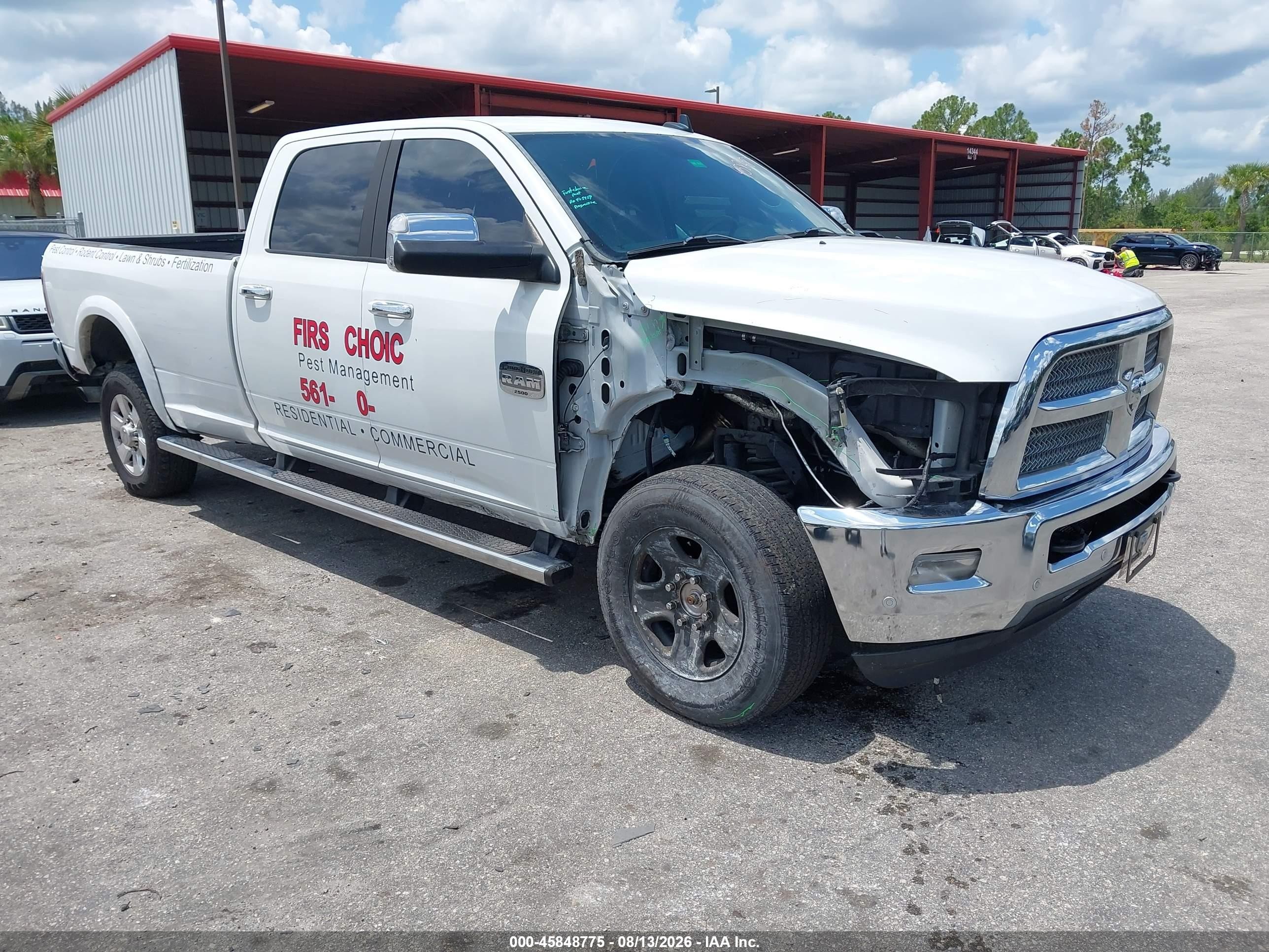 2016 Ram 2500 VIN 3C6UR5LL8GG160375 — IAAI salvage auction photo