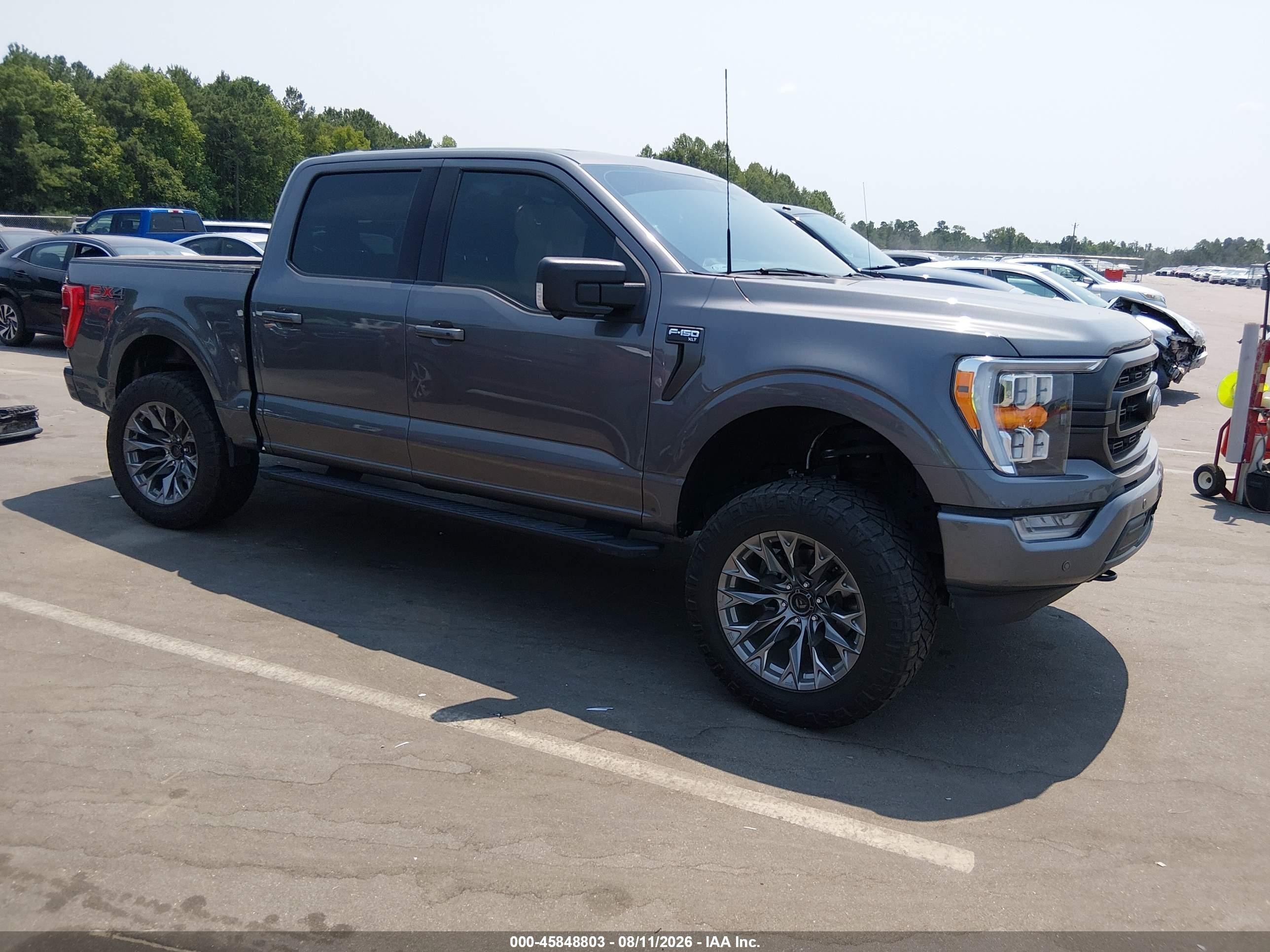 2022 Ford F-150 VIN 1FTFW1E83NKD06733 — IAAI salvage auction photo