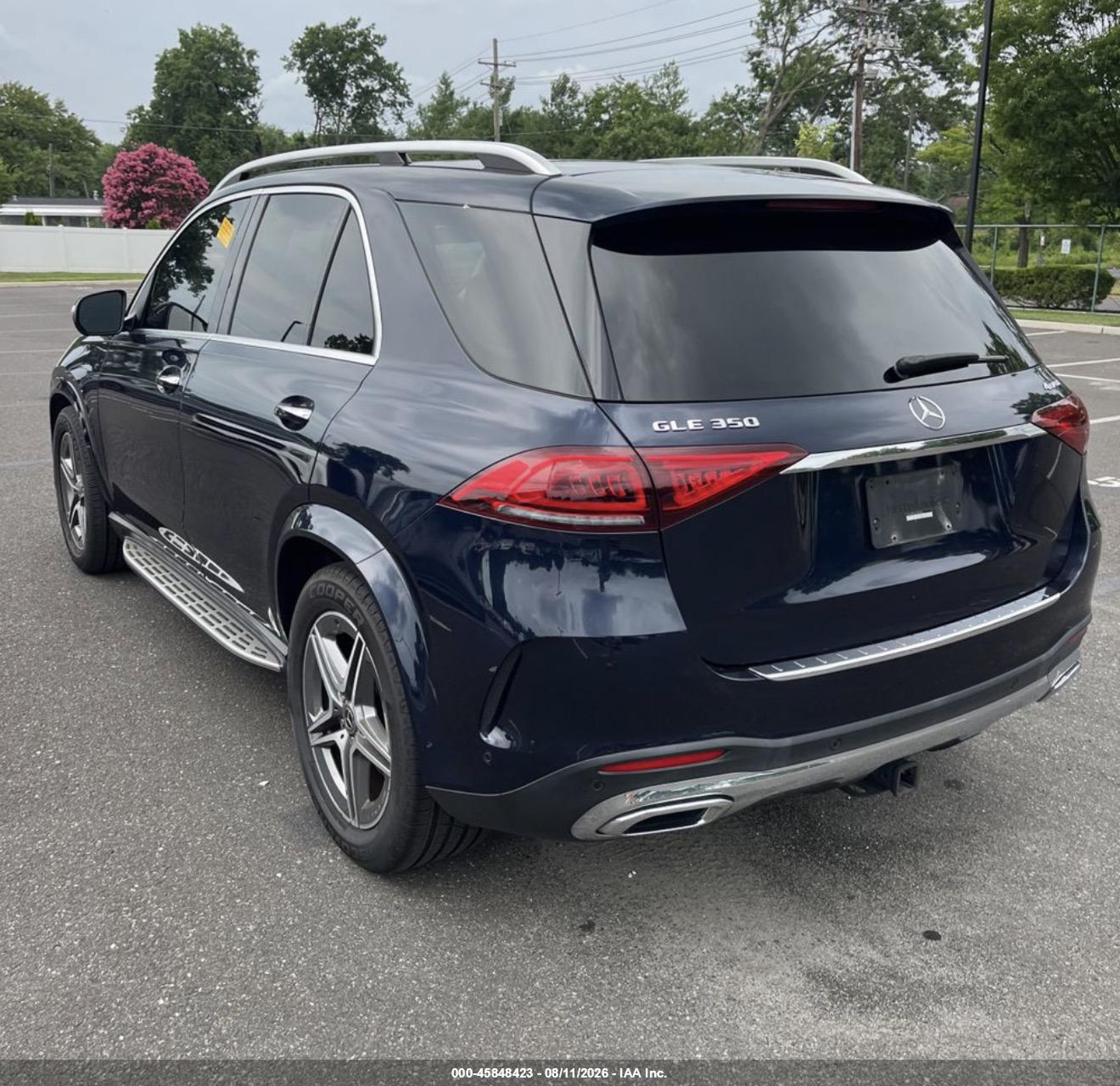 2020 Mercedes-benz Gle class VIN 4JGFB4KBXLA209301 IAAI salvage auction — Normal Wear, Clear (New Jersey), sold $7,700 on 2026-08-19 (photo 3)