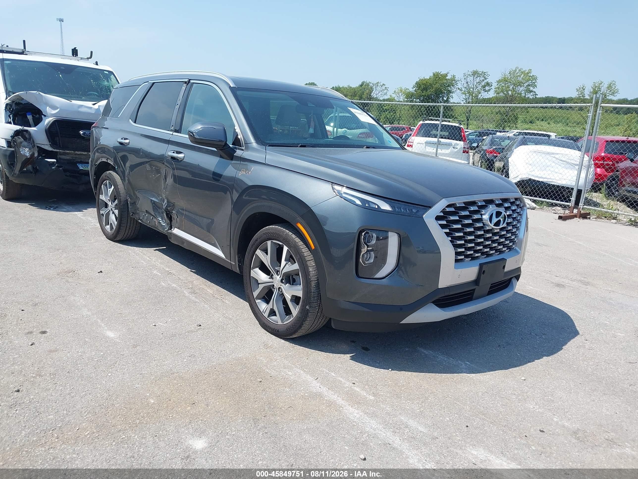 2022 Hyundai Palisade VIN KM8R44HE1NU467264 — IAAI salvage auction photo