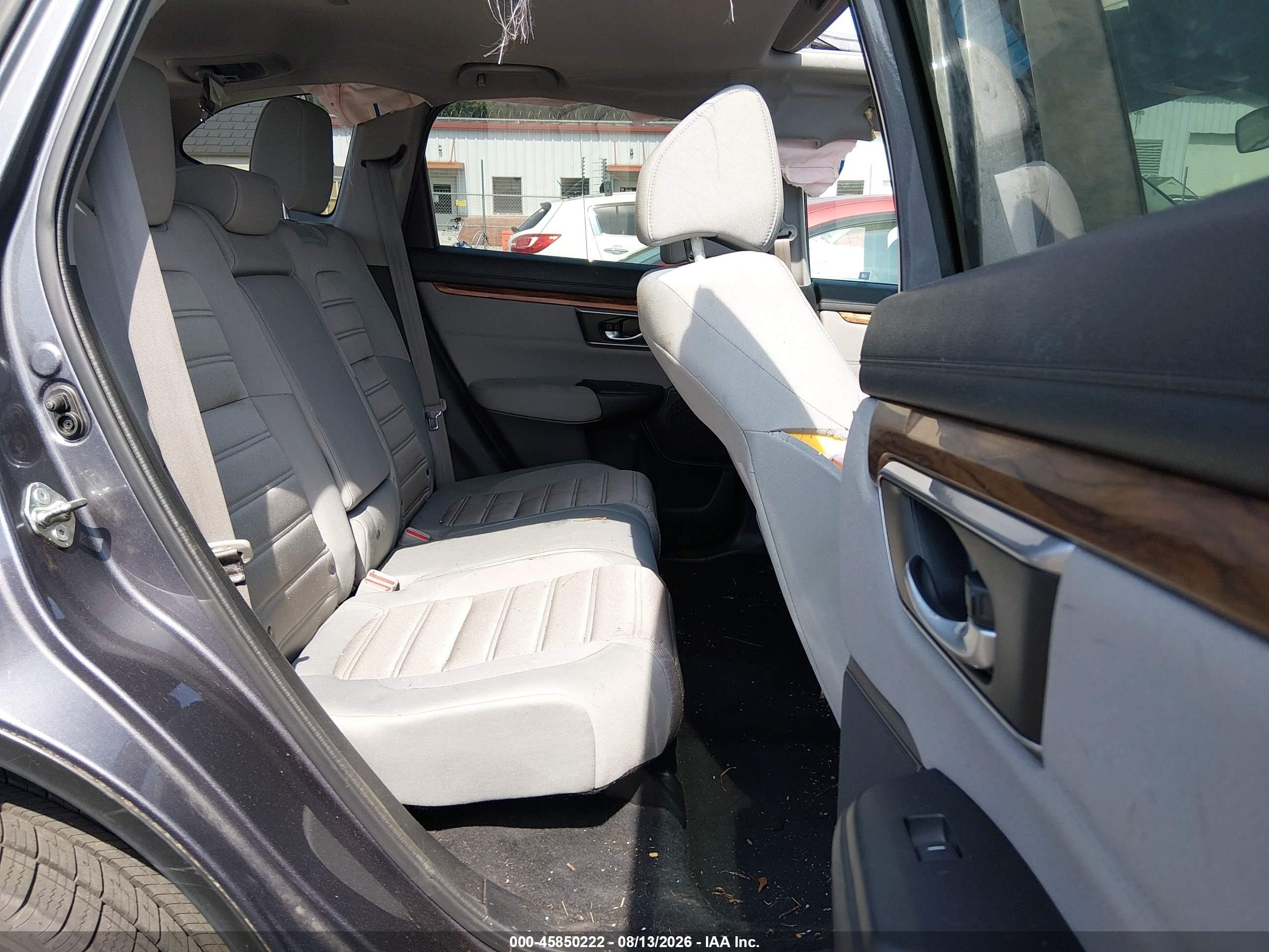 2017 Honda Cr-v VIN 7FARW1H56HE029371 IAAI salvage auction — Rollover, Salvage (North Carolina), sold $2,750 on 2026-09-05 (photo 8)