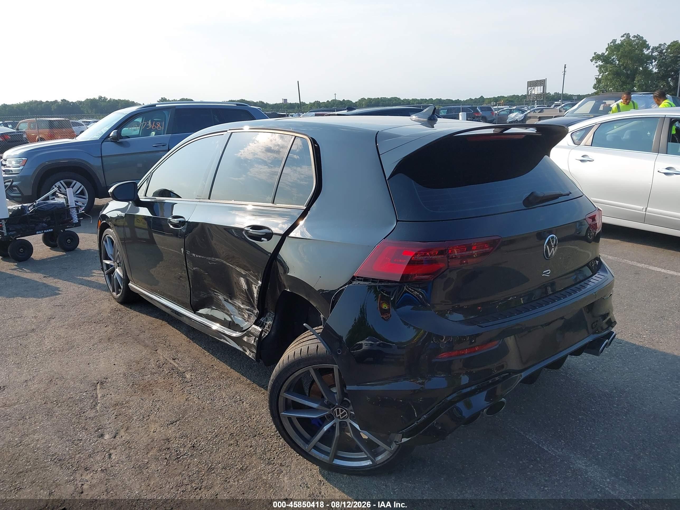 2024 Volkswagen Golf r VIN WVWEB7CD0RW216576 IAAI salvage auction — Side, Salvage (Idaho), sold $20,000 on 2026-09-19 (photo 3)