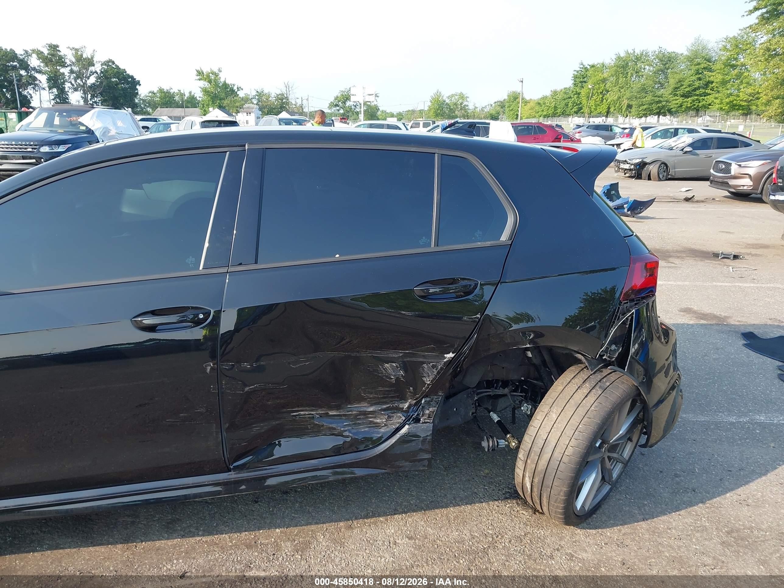 2024 Volkswagen Golf r VIN WVWEB7CD0RW216576 IAAI salvage auction — Side, Salvage (Idaho), sold $20,000 on 2026-09-19 (photo 6)