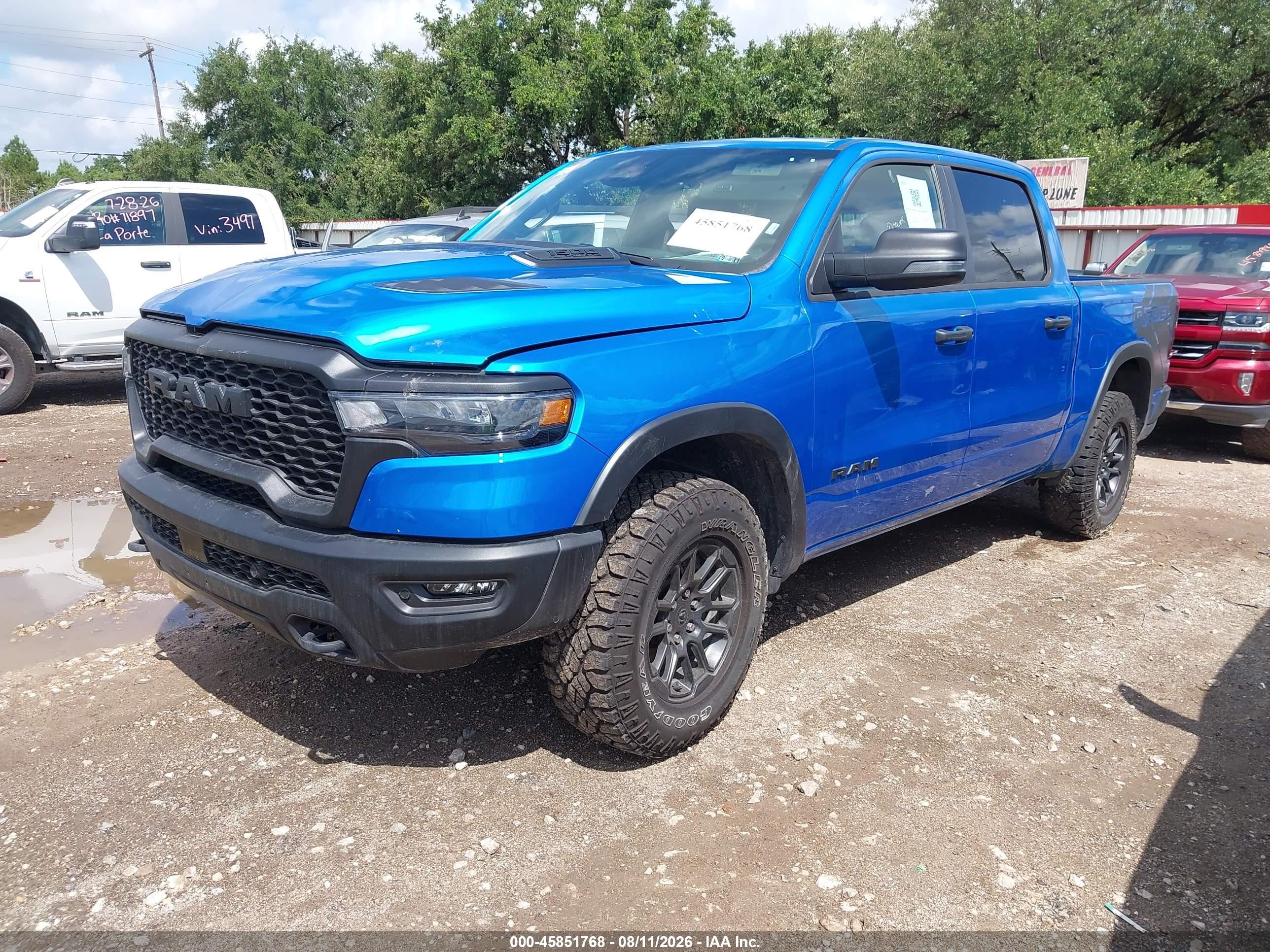 2026 Ram 1500 VIN 1C6SRFLP1TN264563 IAAI salvage auction — Water/Flood, Enterprise Vehicles Salvage Only (Florida), sold $18,500 on 2026-08-20 (photo 2)